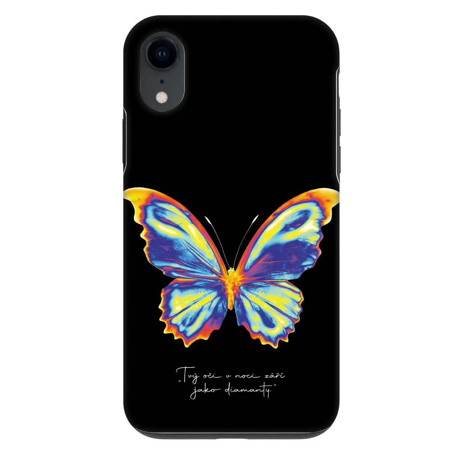Fashion Case pro Apple iPhone XR - Diamanty Black