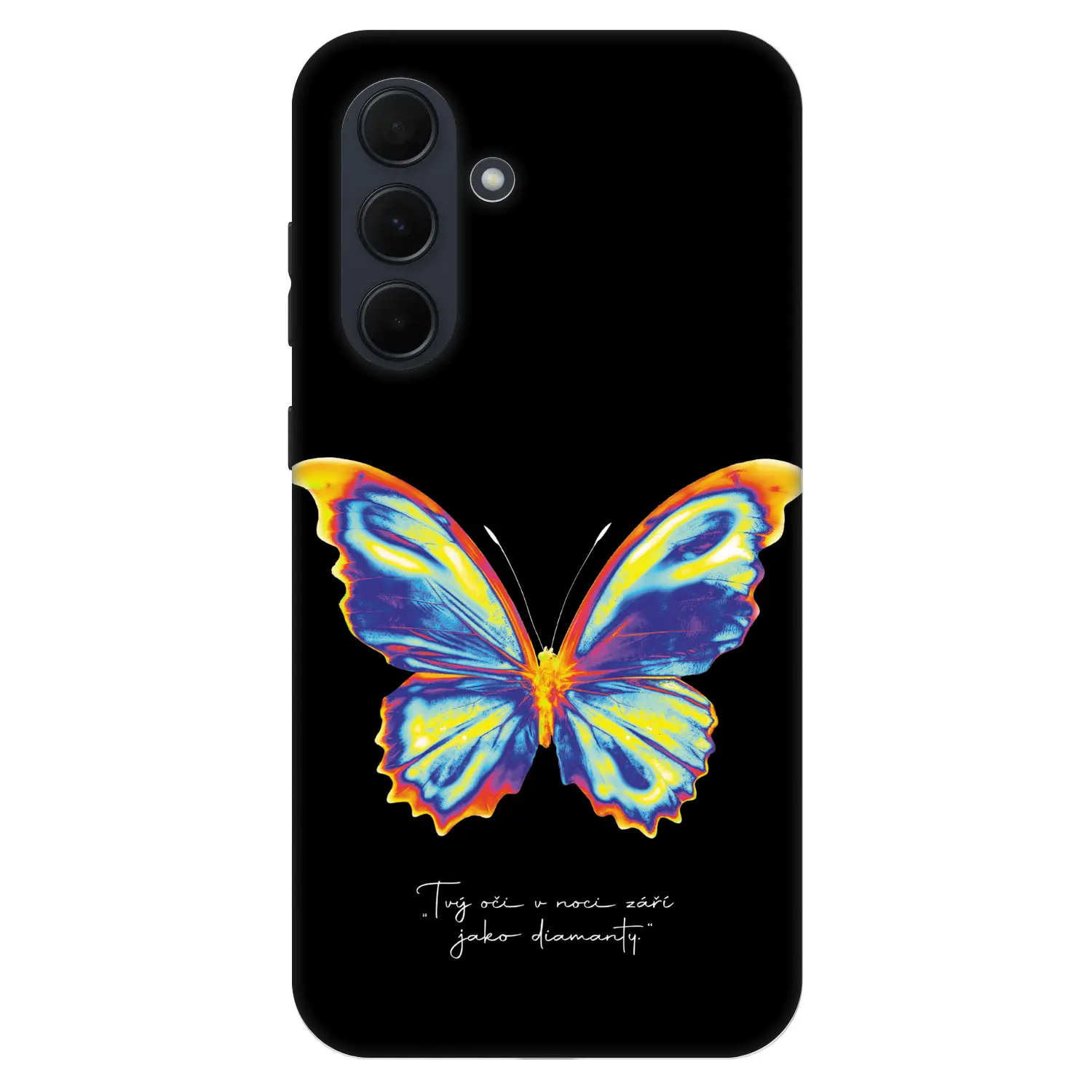 Fashion Case pro Samsung Galaxy A35 5G A356B - Diamanty Black