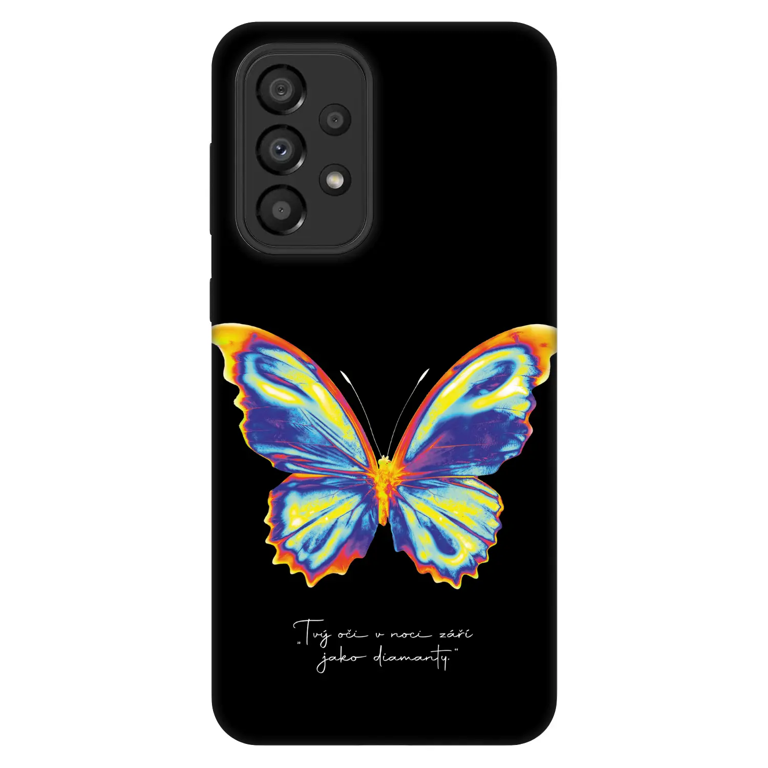 Fashion Case pro Samsung Galaxy A33 5G A336 - Diamanty Black