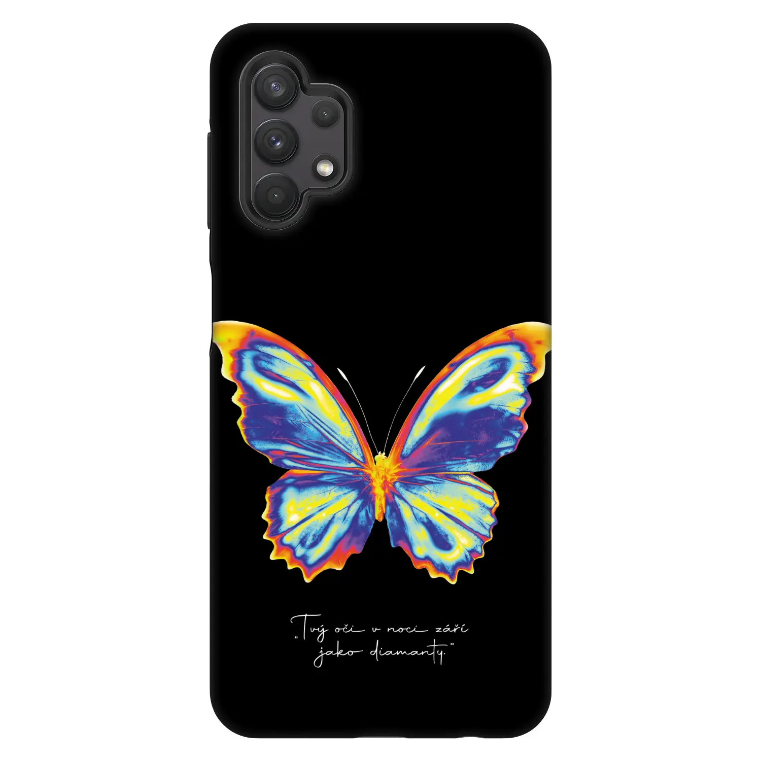 Fashion Case pro Samsung Galaxy A32 5G A326B - Diamanty Black