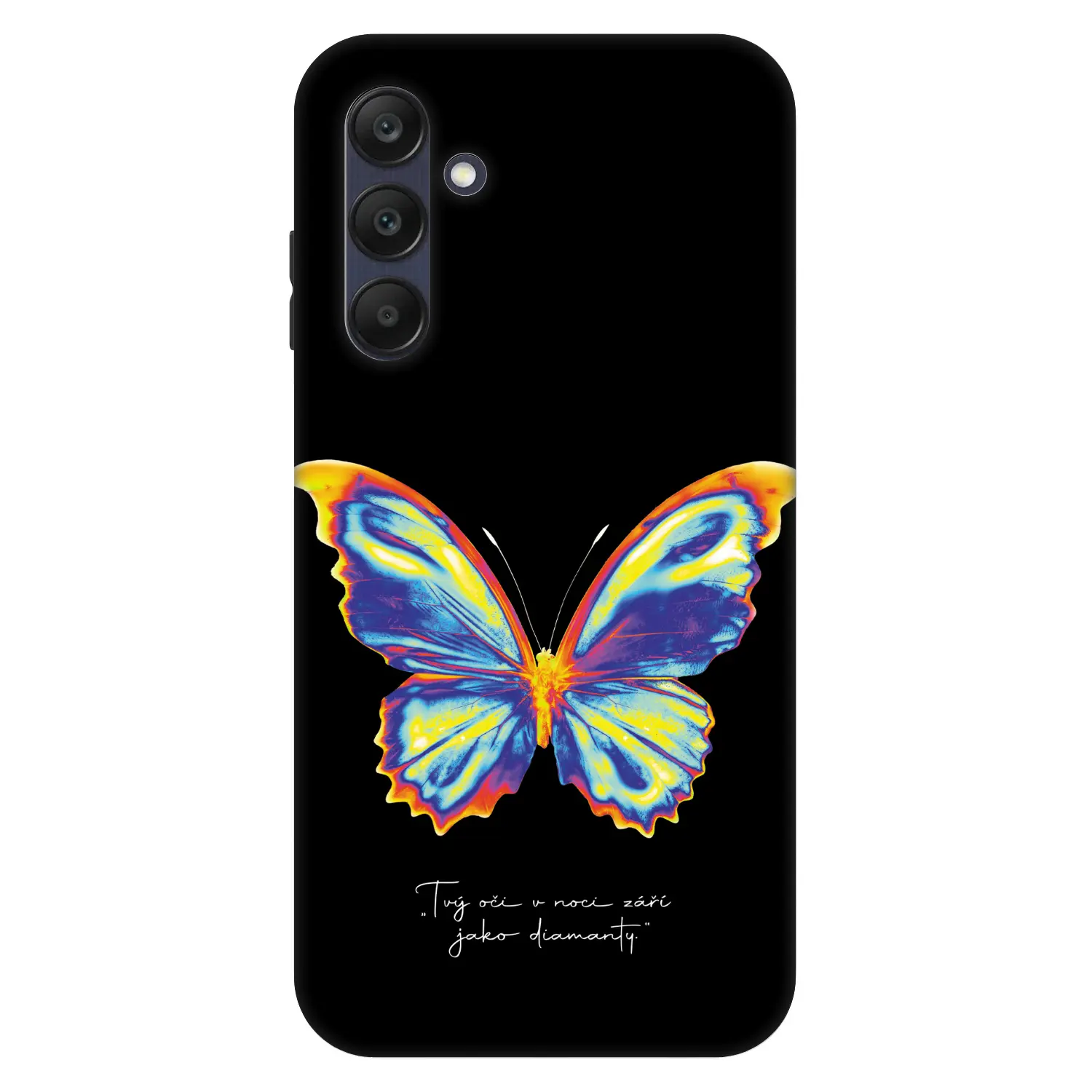 Fashion Case pro Samsung Galaxy A25 A256B 5G - Diamanty Black