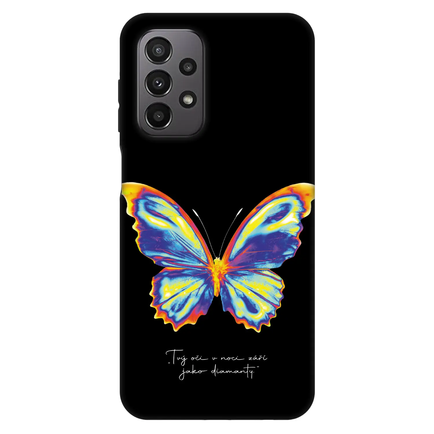 Fashion Case pro Samsung Galaxy A23 A236B 5G - Diamanty Black