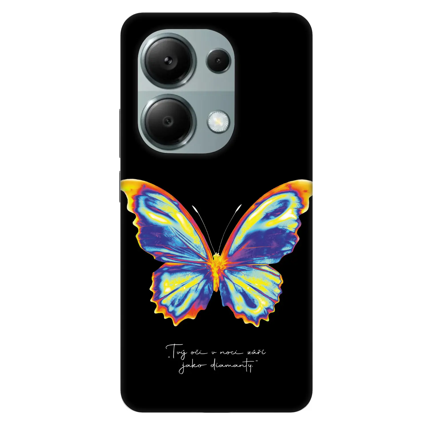 Fashion Case pro Xiaomi Redmi Note 13 Pro 4G - Diamanty Black