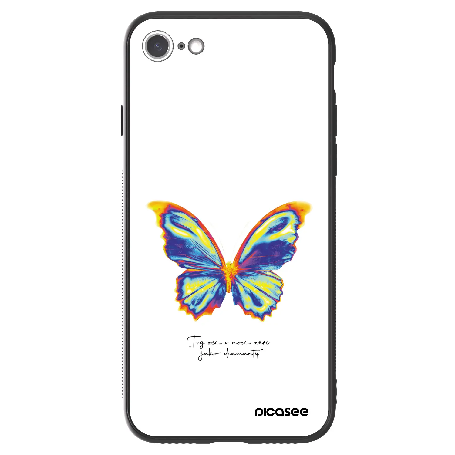 ULTIMATE CASE pro Apple iPhone SE 2020 - Diamanty White
