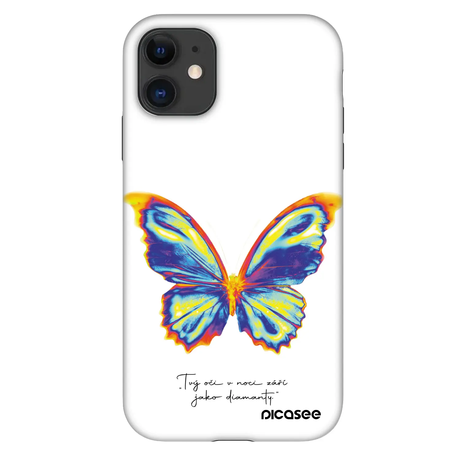 Fashion Case pro Apple iPhone 11 - Diamanty White