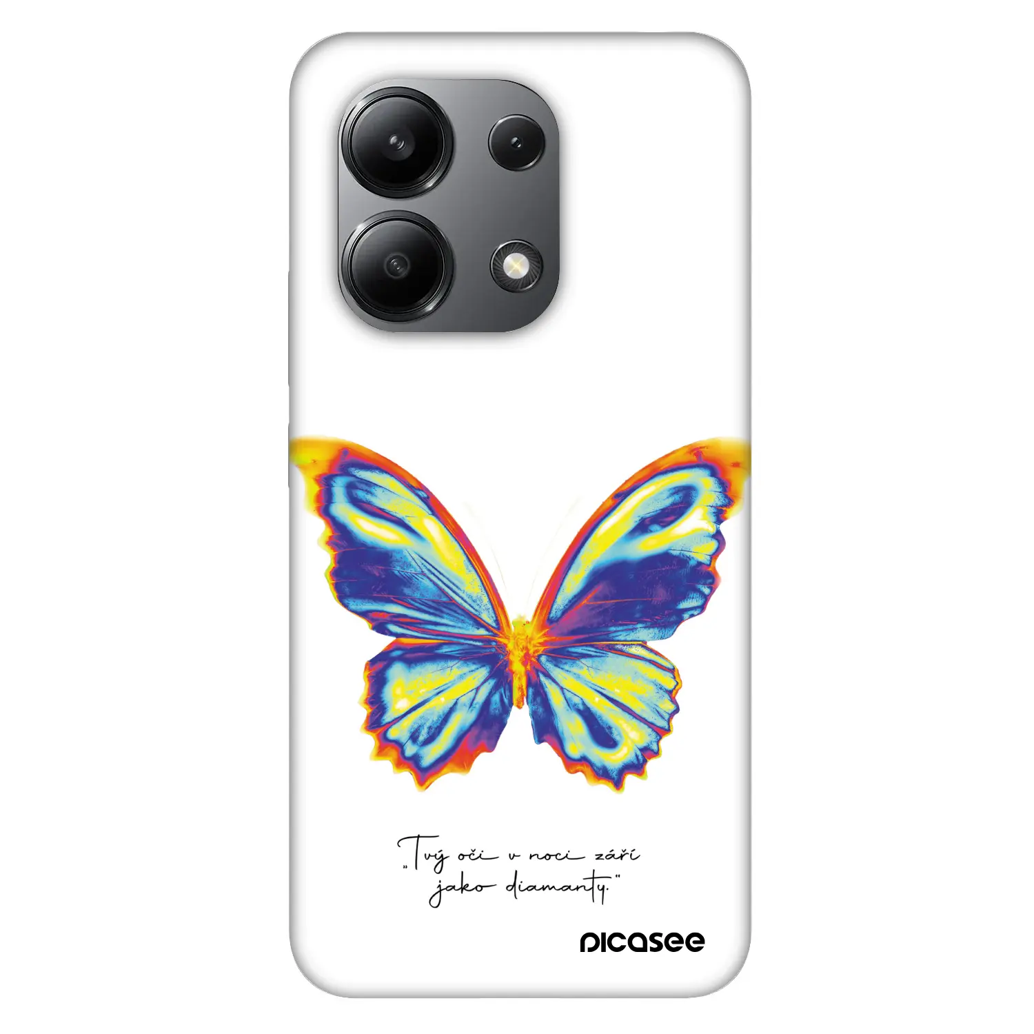 Fashion Case pro Xiaomi Redmi Note 13 4G - Diamanty White