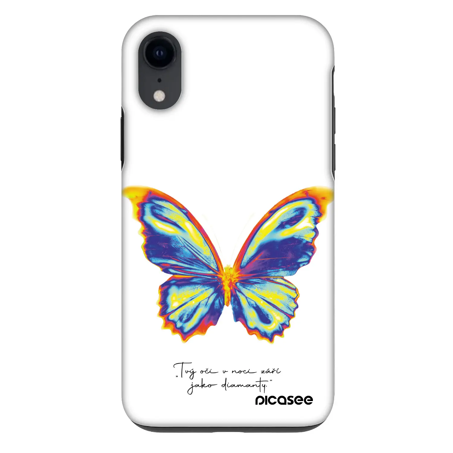 Fashion Case pro Apple iPhone XR - Diamanty White