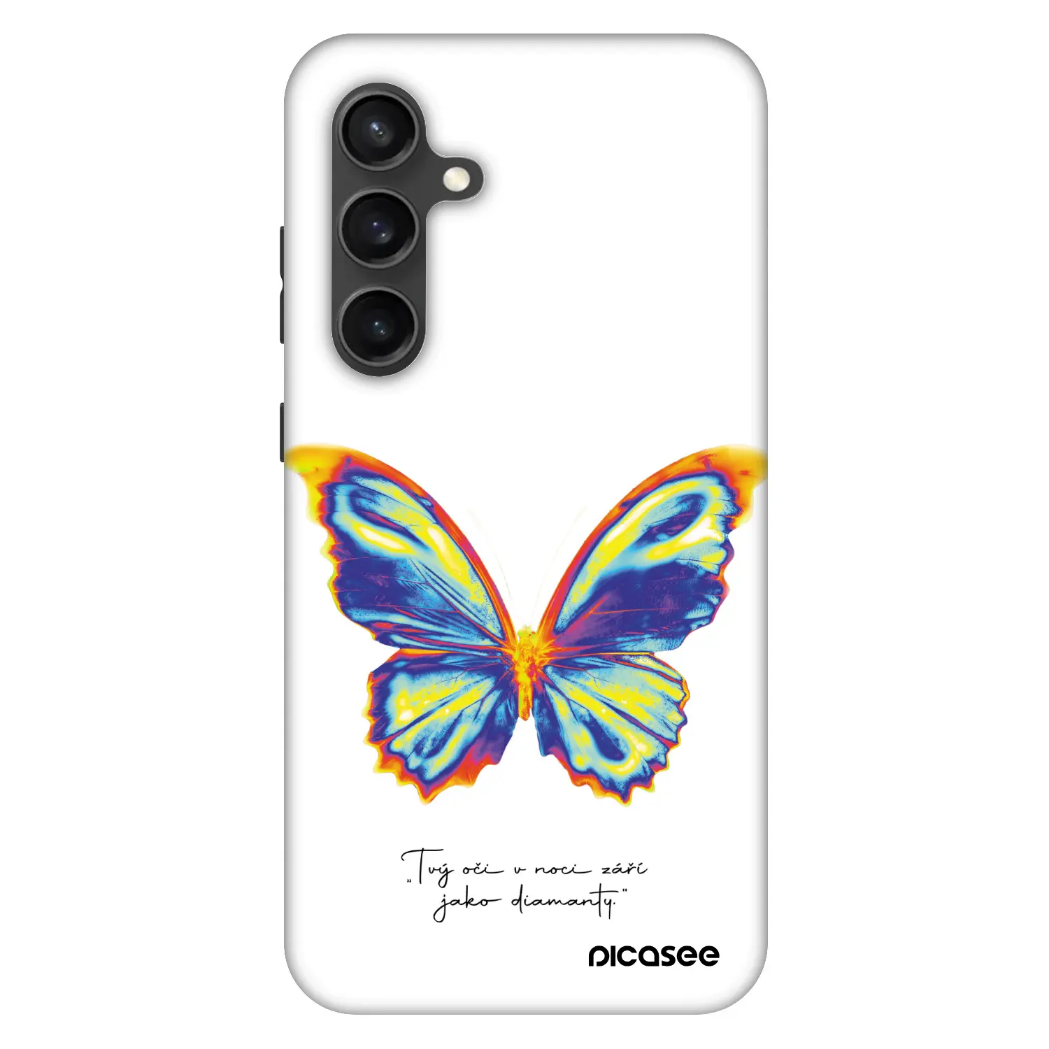 Fashion Case pro Samsung Galaxy S24 FE S721B - Diamanty White