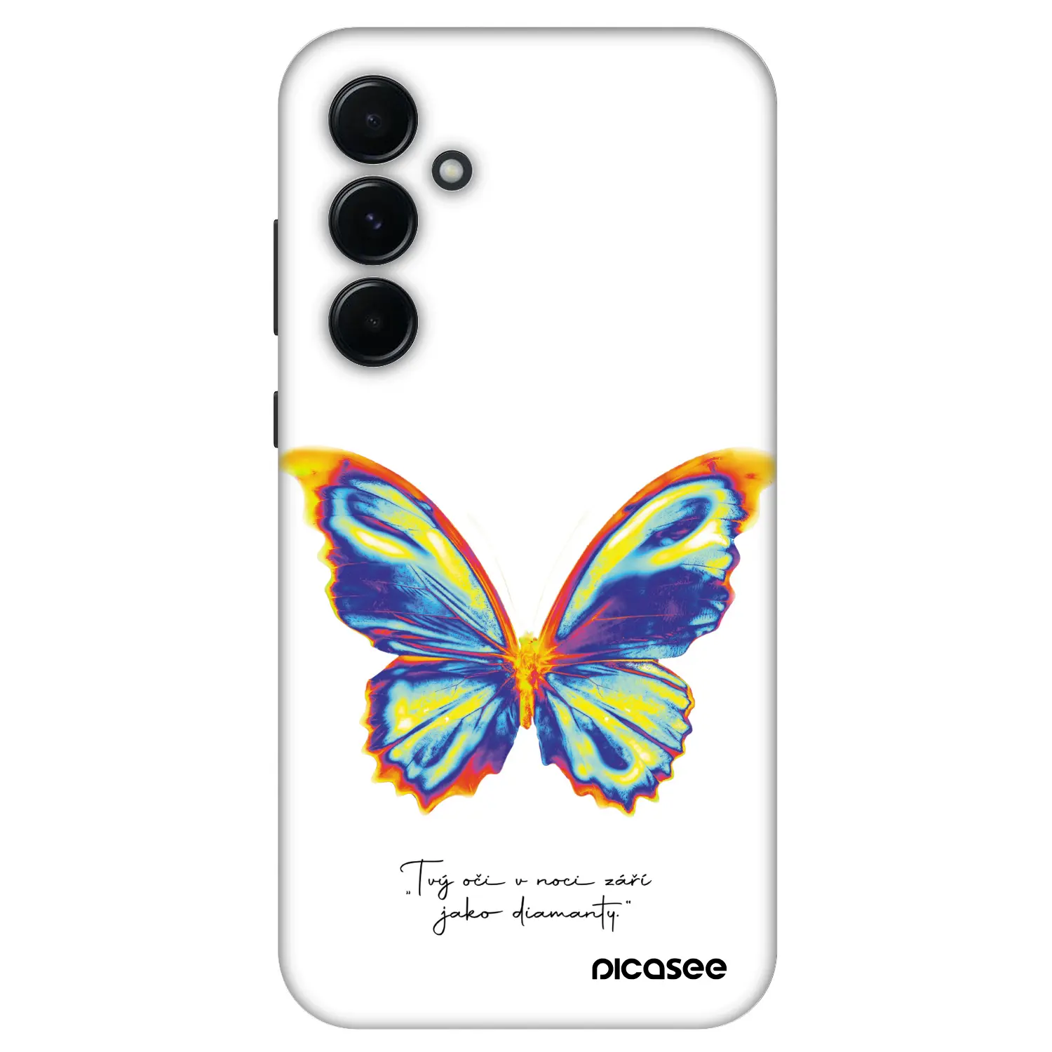 Fashion Case pro Samsung Galaxy A55 5G A556B - Diamanty White
