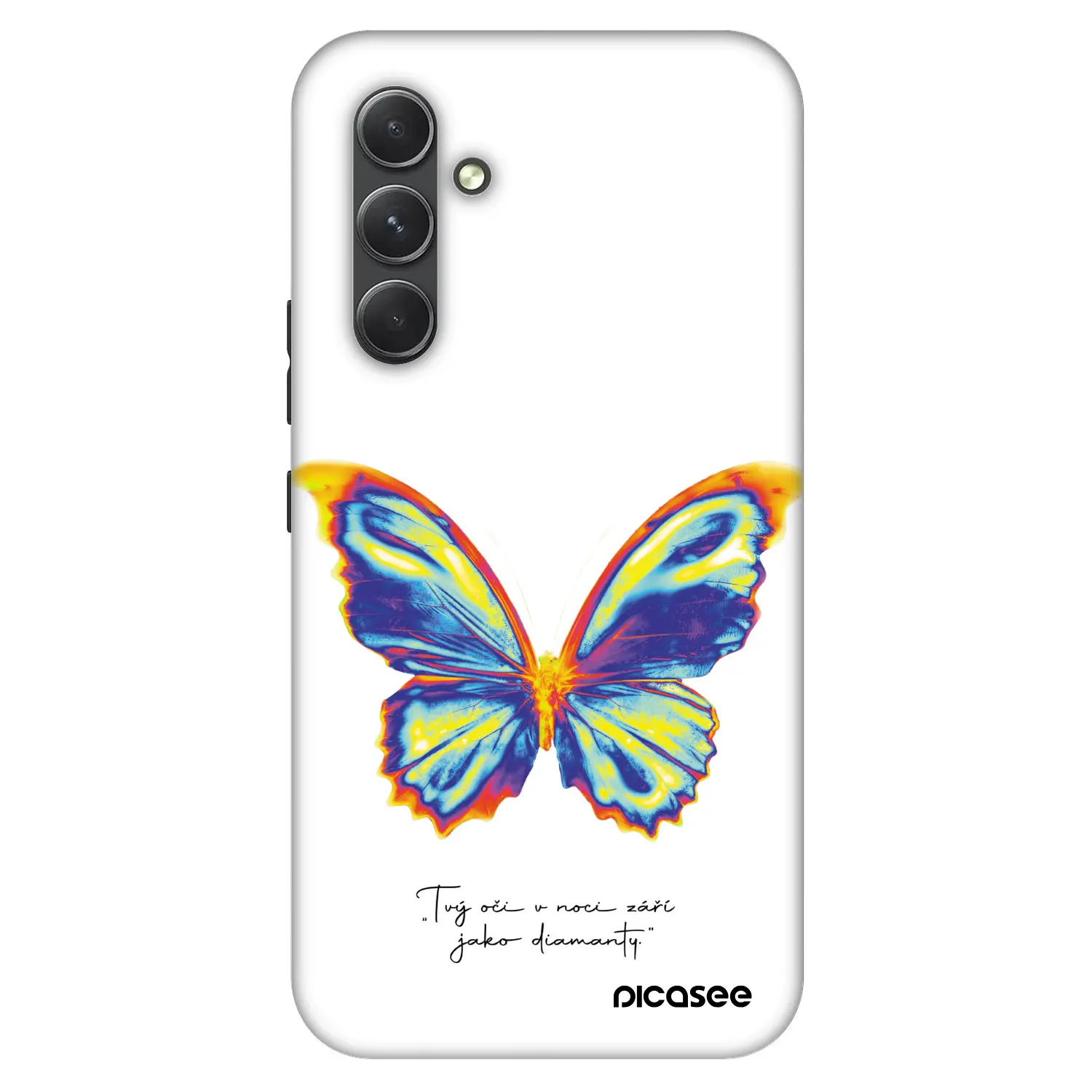 Fashion Case pro Samsung Galaxy A54 5G A546B - Diamanty White