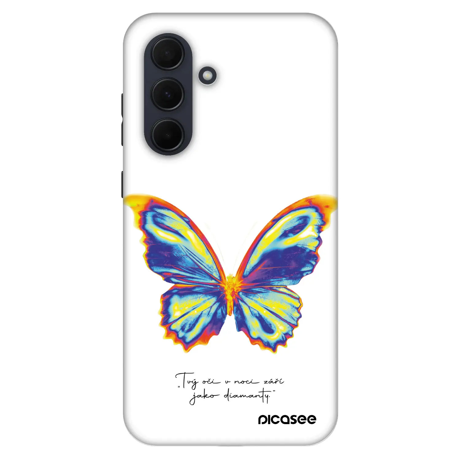 Fashion Case pro Samsung Galaxy A35 5G A356B - Diamanty White