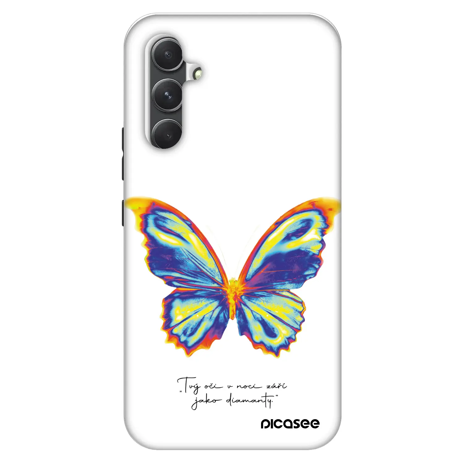 Fashion Case pro Samsung Galaxy A34 5G A346B - Diamanty White