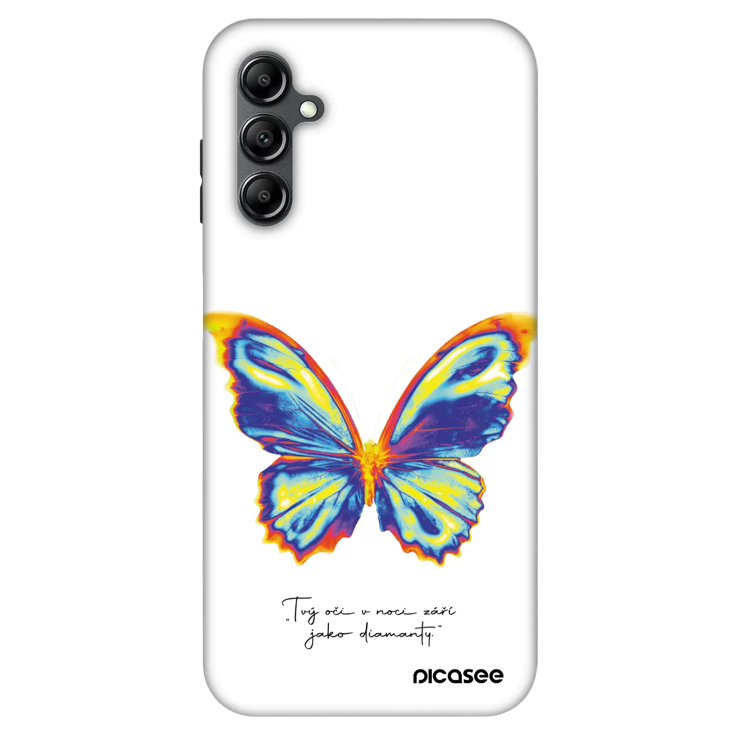 Fashion Case pro Samsung Galaxy A14 5G A146P - Diamanty White