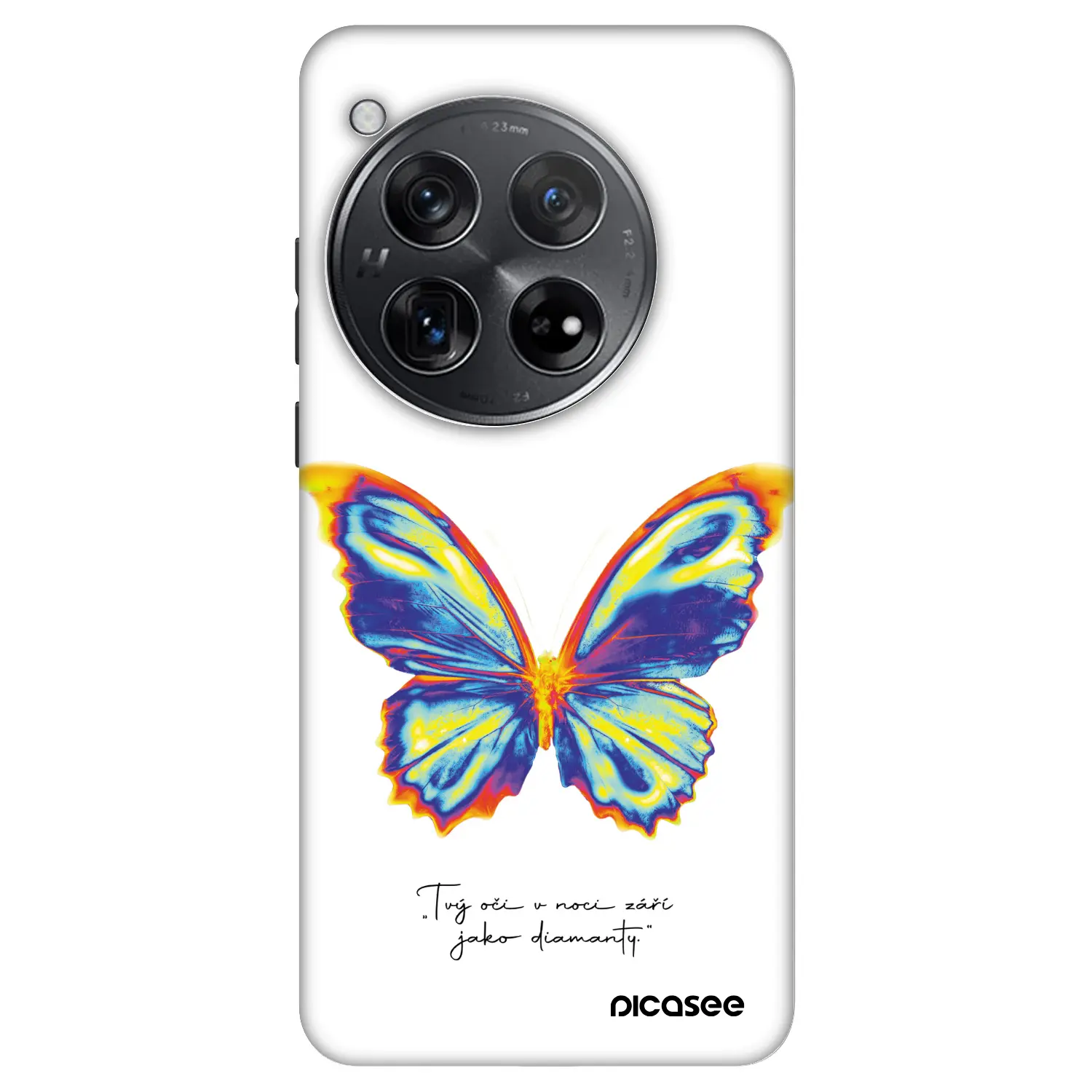 Fashion Case pro OnePlus 12 5G - Diamanty White