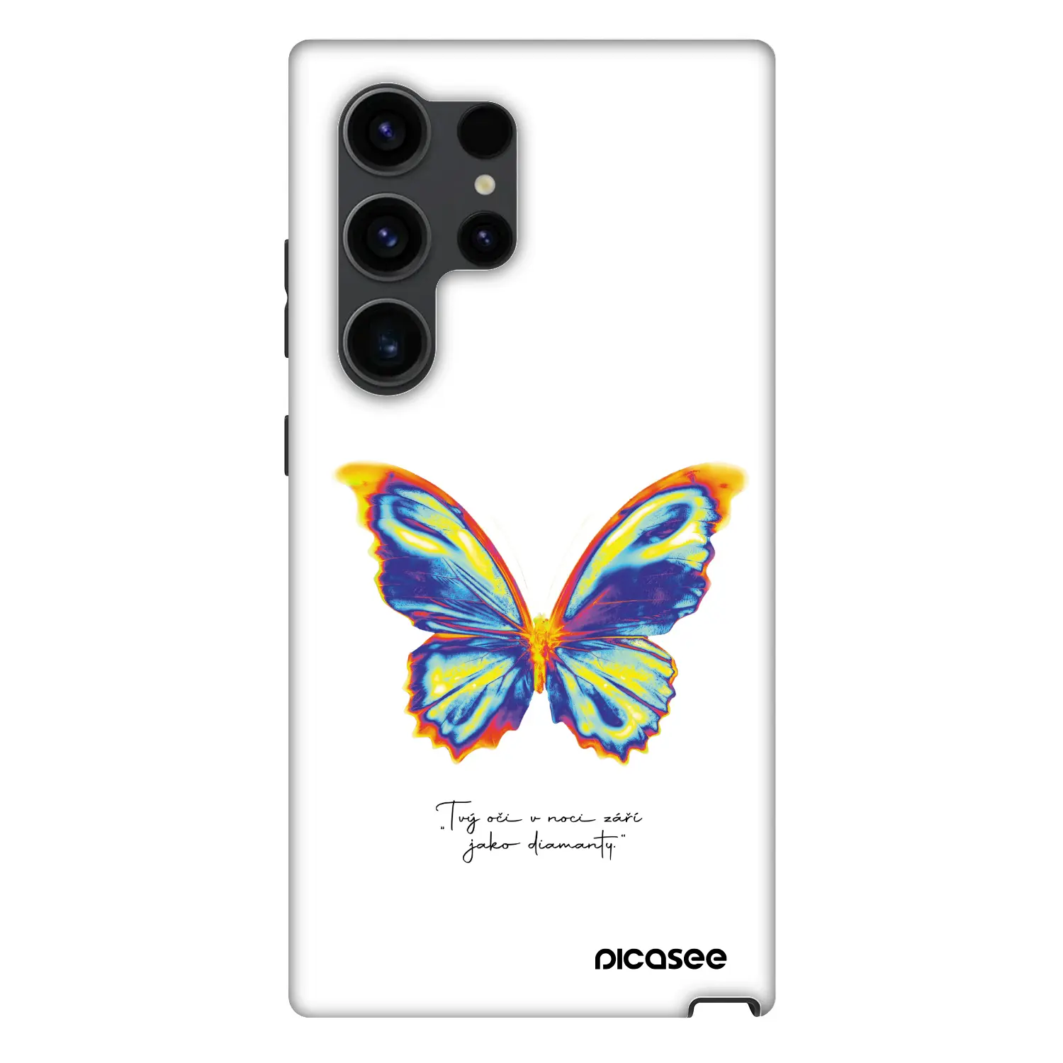 Fashion Case PowerShare pro Samsung Galaxy S24 Ultra S928B 5G - Diamanty White