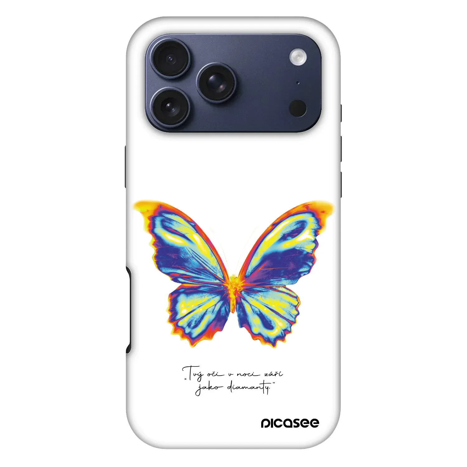 Fashion Case MagSafe Apple iPhone 17 Pro Max - Diamanty White