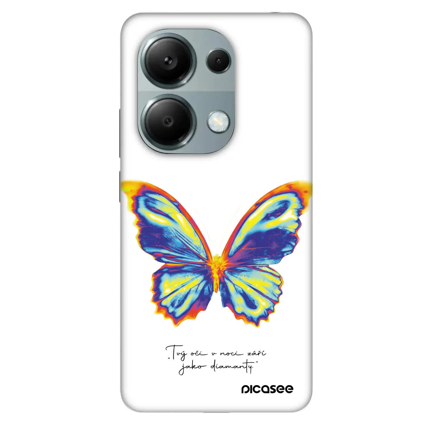 Fashion Case pro Xiaomi Redmi Note 13 Pro 4G - Diamanty White