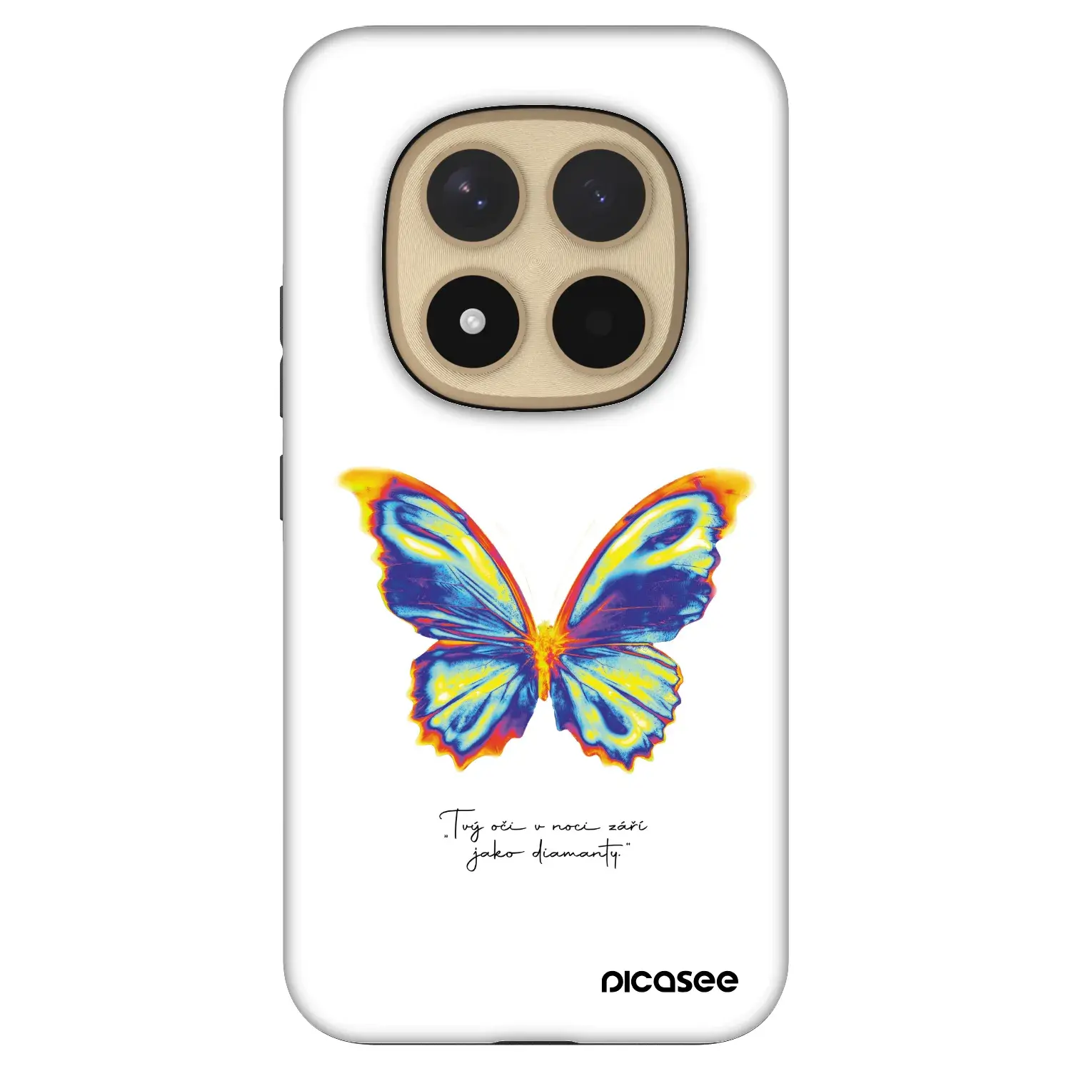 Fashion Case pro Xiaomi Redmi Note 15 Pro+ - Diamanty White