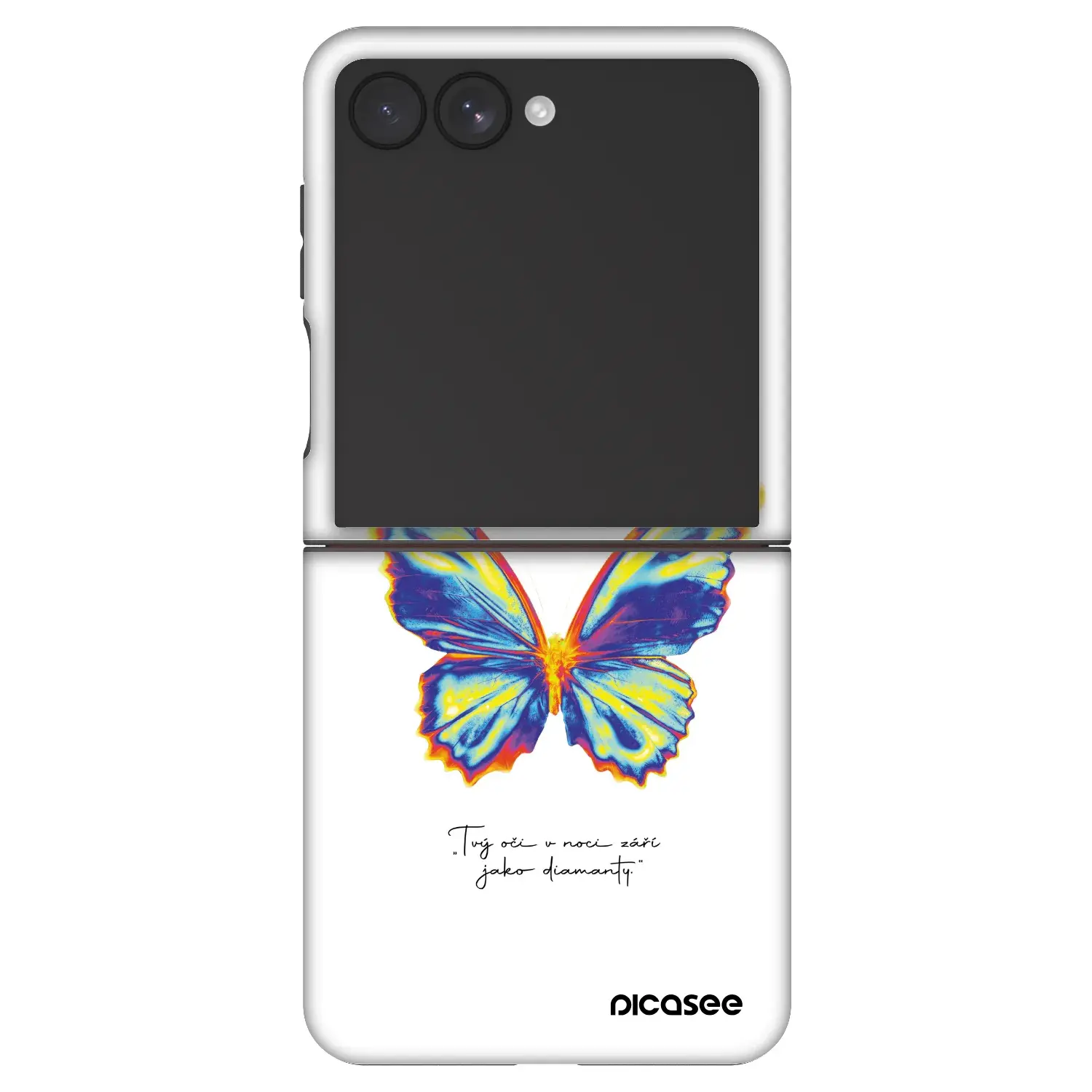 Fashion Case pro Samsung Galaxy Z Flip7 5G - Diamanty White