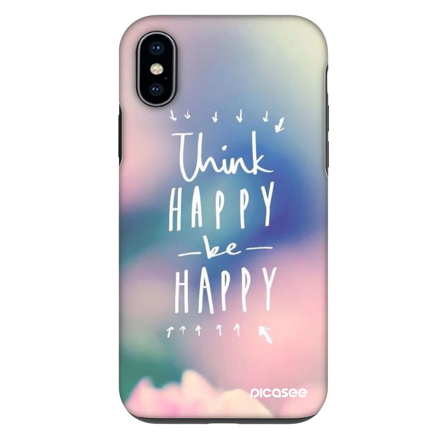 Fashion Case pro Apple iPhone X/XS - Mysli pozitivně!