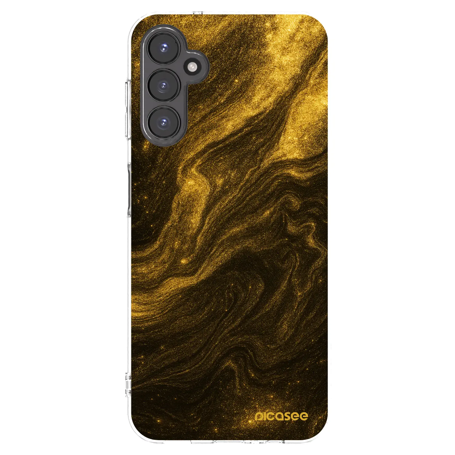 Silikonový průhledný obal pro Samsung Galaxy A14 5G A146P - Černá