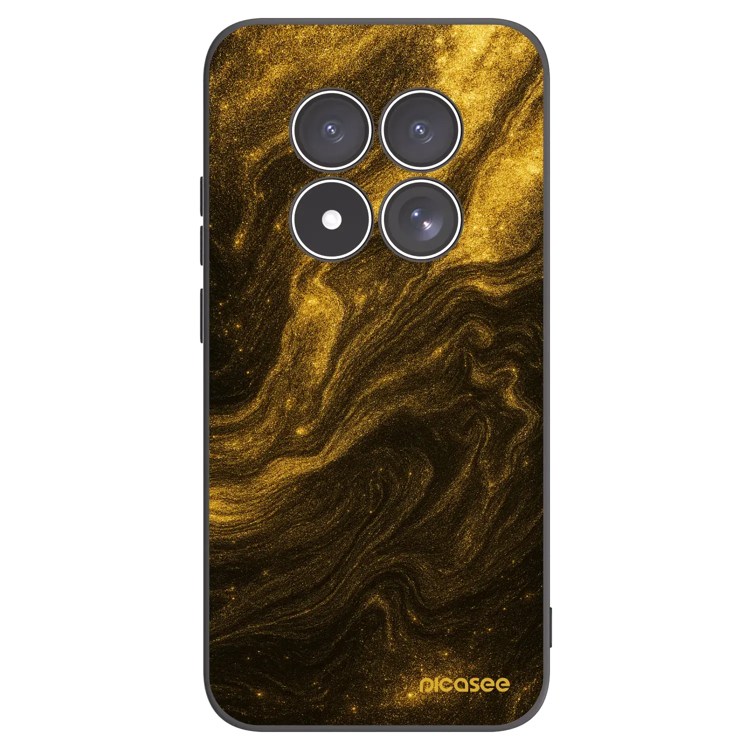 Silikonový černý obal pro Xiaomi Redmi Note 15 Pro 5G - Černá
