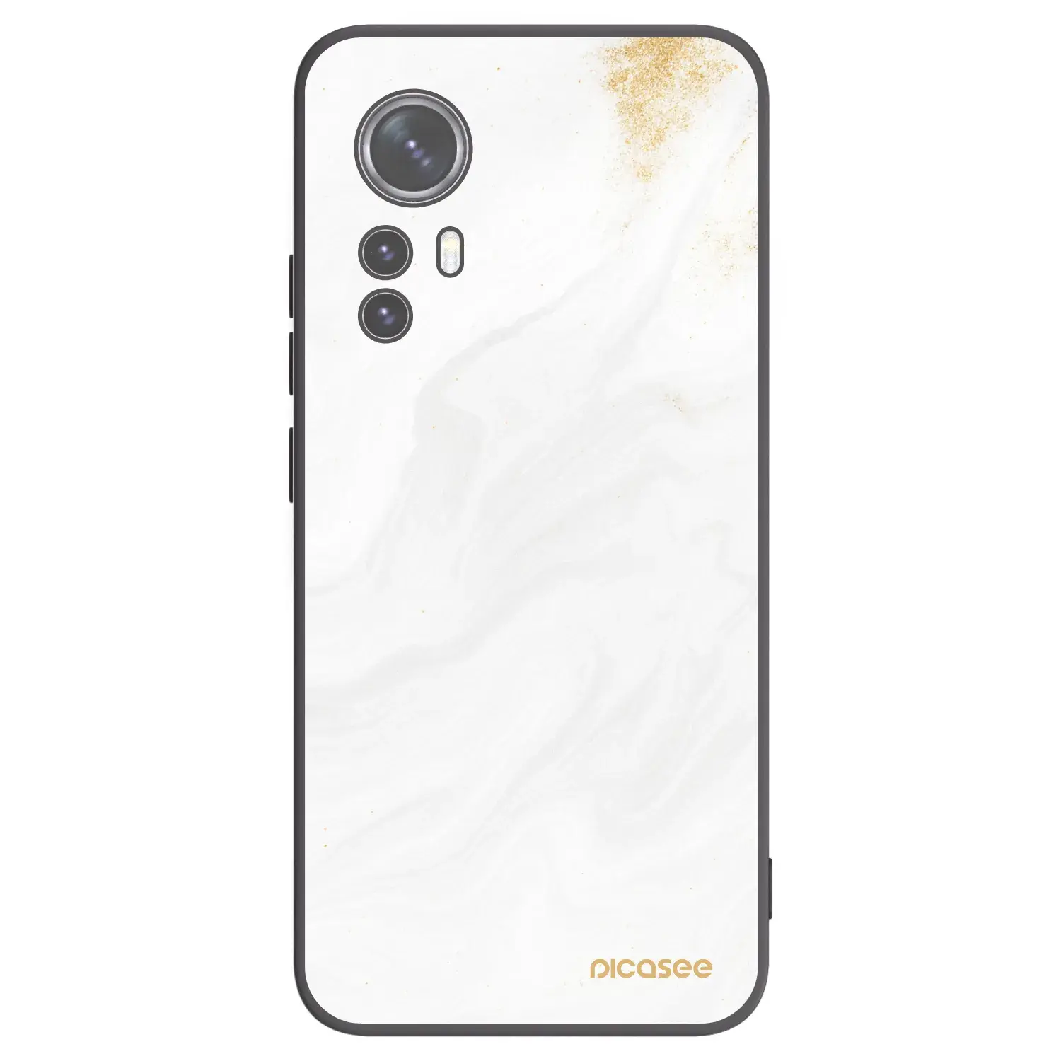 Silikonový černý obal pro Xiaomi 12X - Bílá
