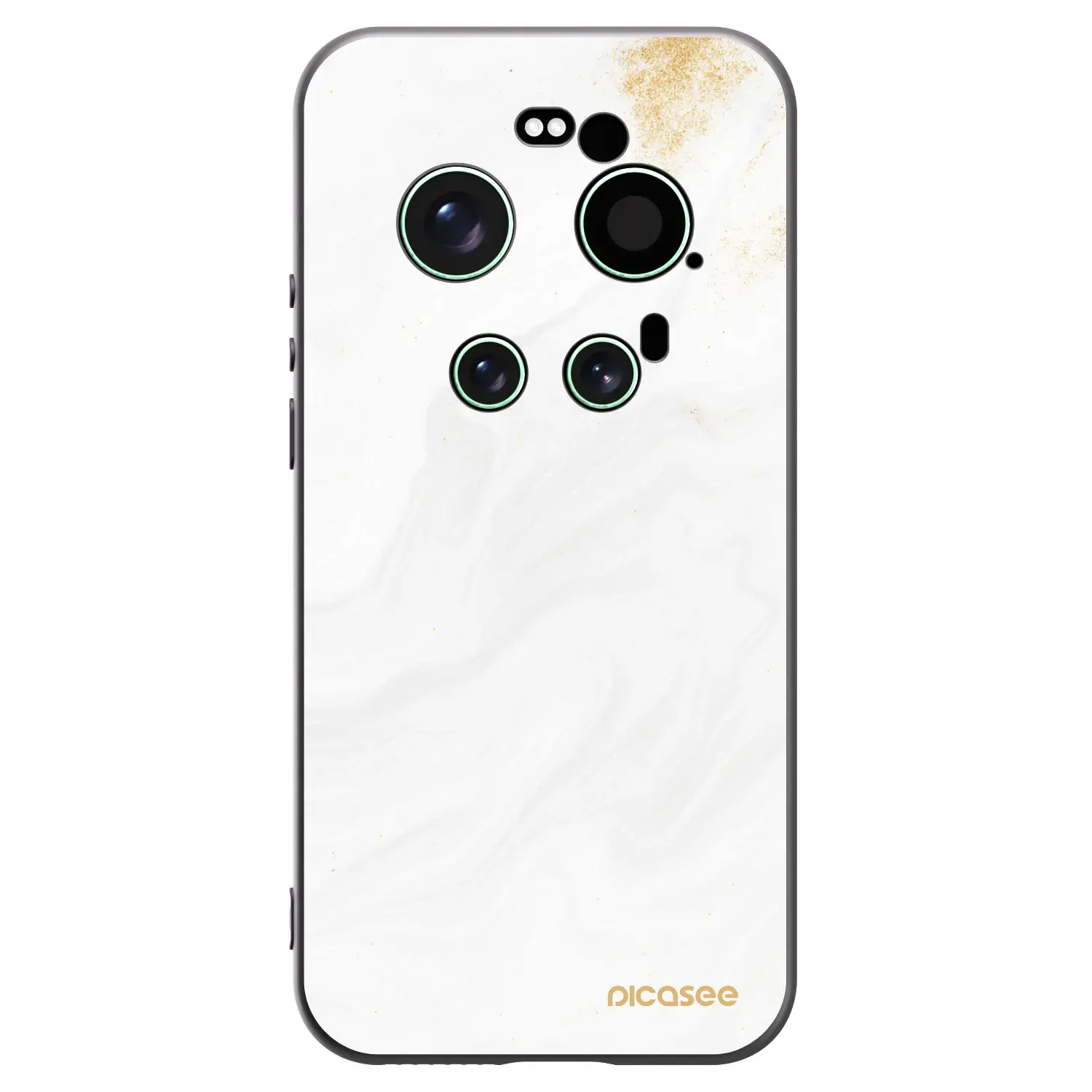 Silikonový černý obal pro Xiaomi 17 Ultra - Bílá