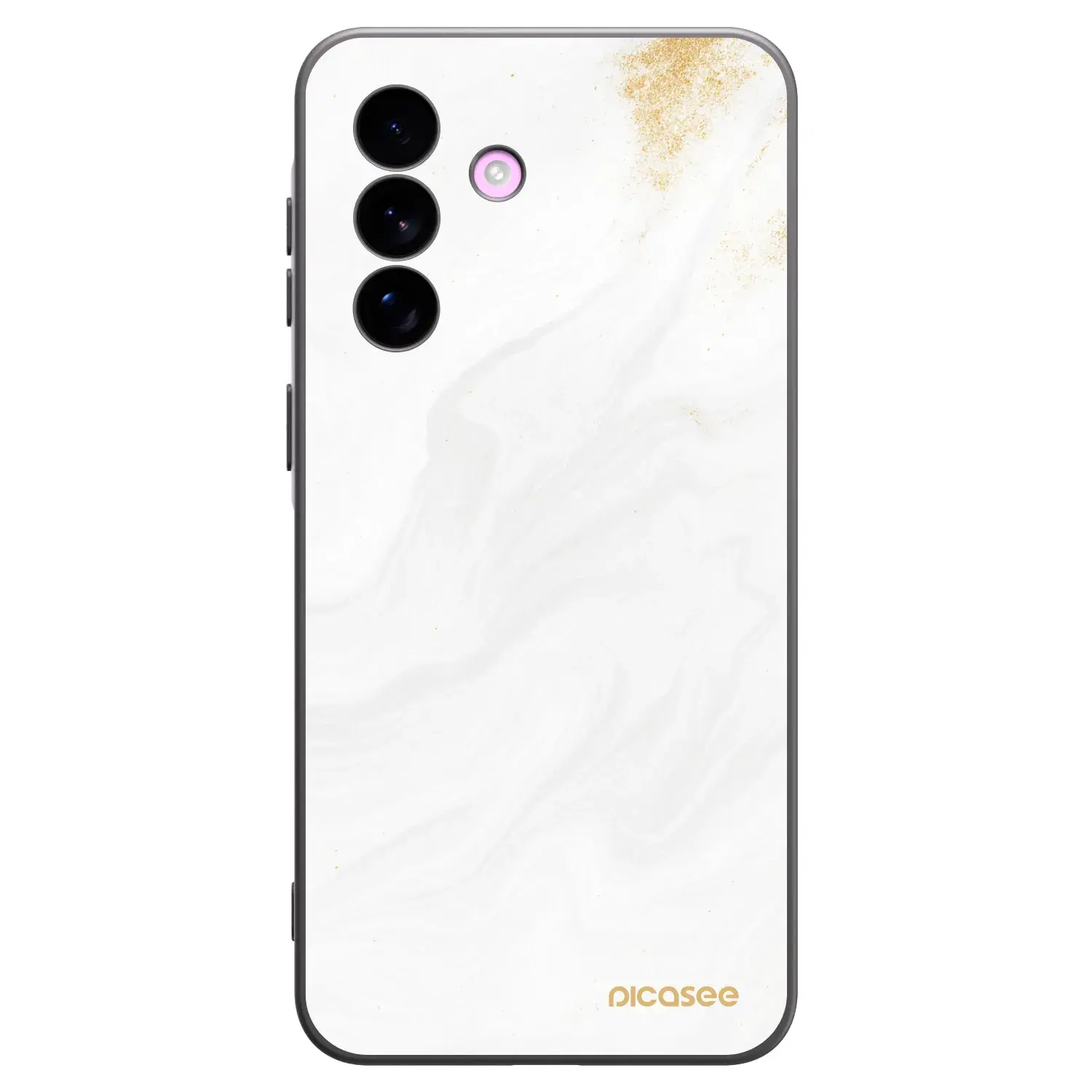 Silikonový černý obal pro Samsung Galaxy A57 5G - Bílá