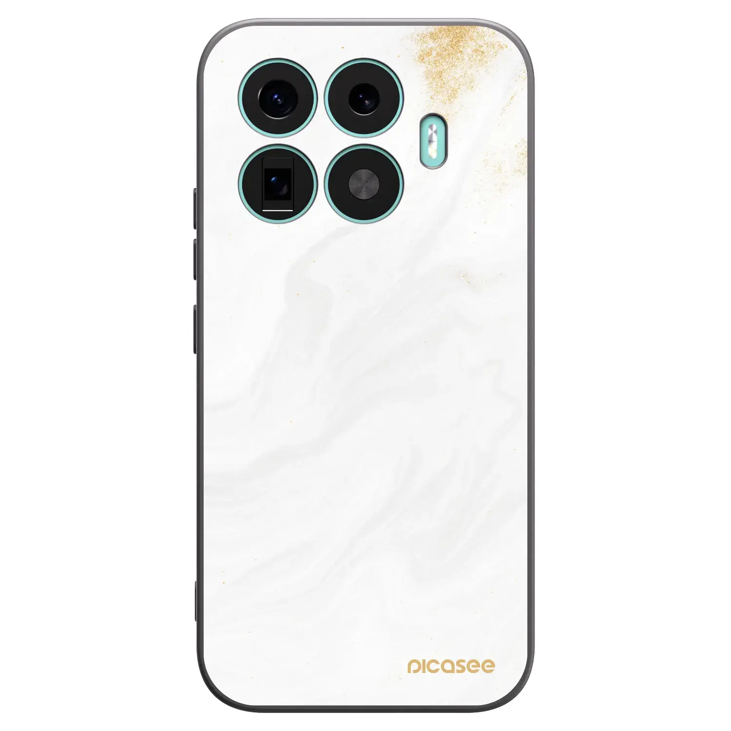 Silikonový černý obal pro Xiaomi 17T - Bílá