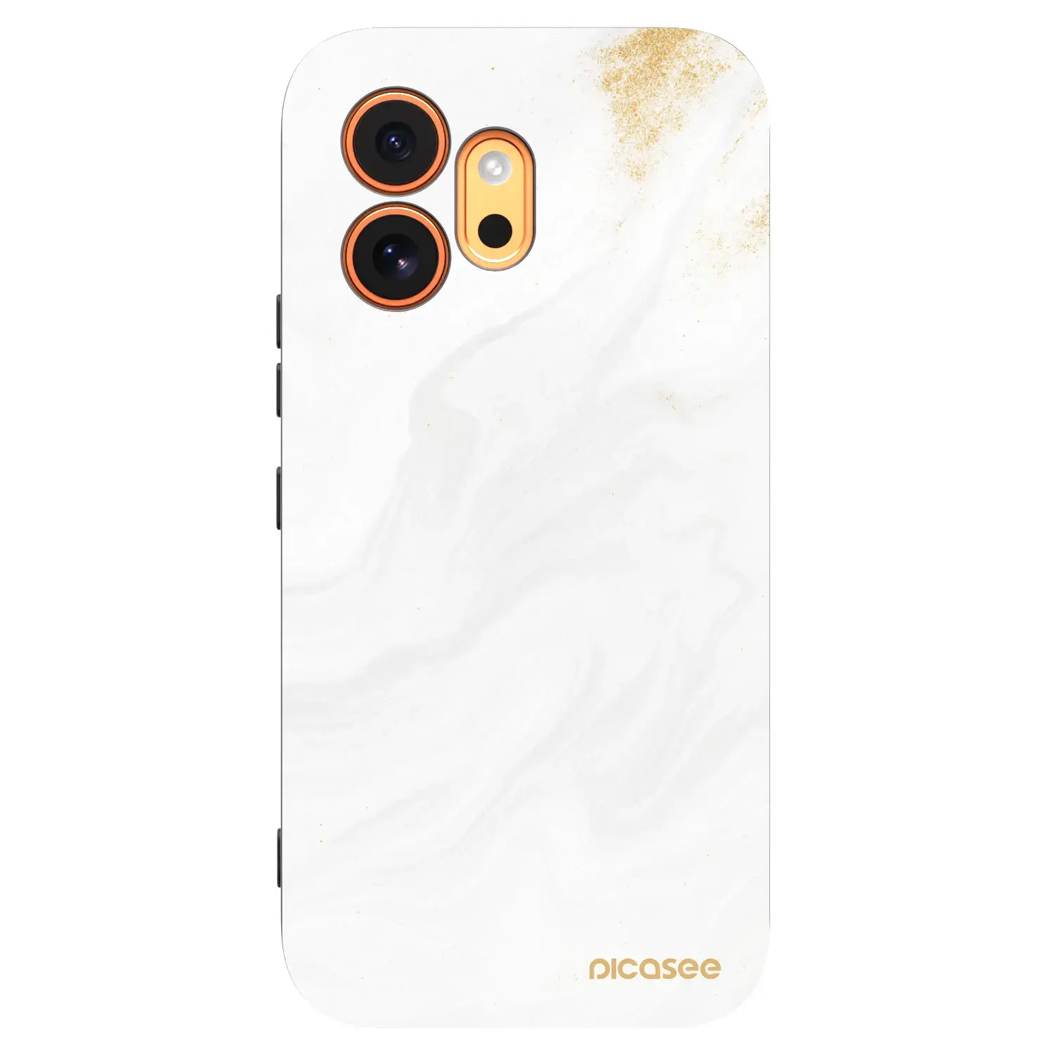 Silikonový černý obal pro Honor 600 - Bílá
