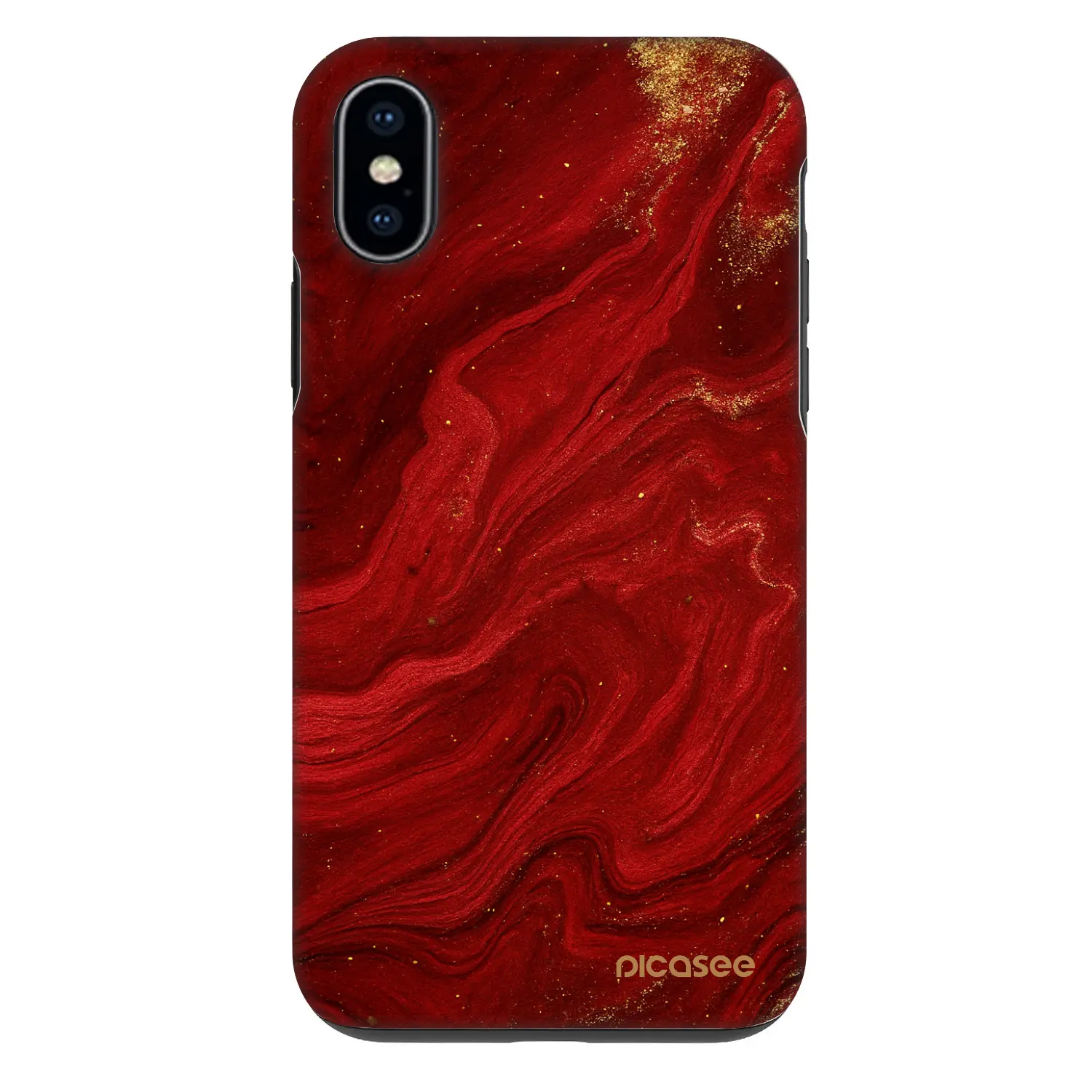 Fashion Case pro Apple iPhone X/XS - Červená