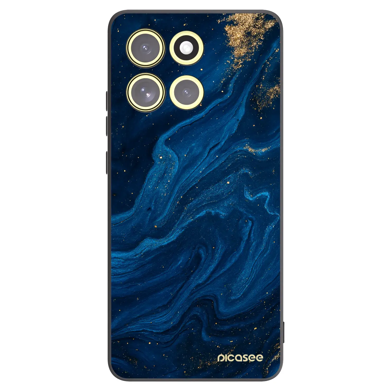 Silikonový černý obal pro Motorola Moto G86 Power 5G - Blue