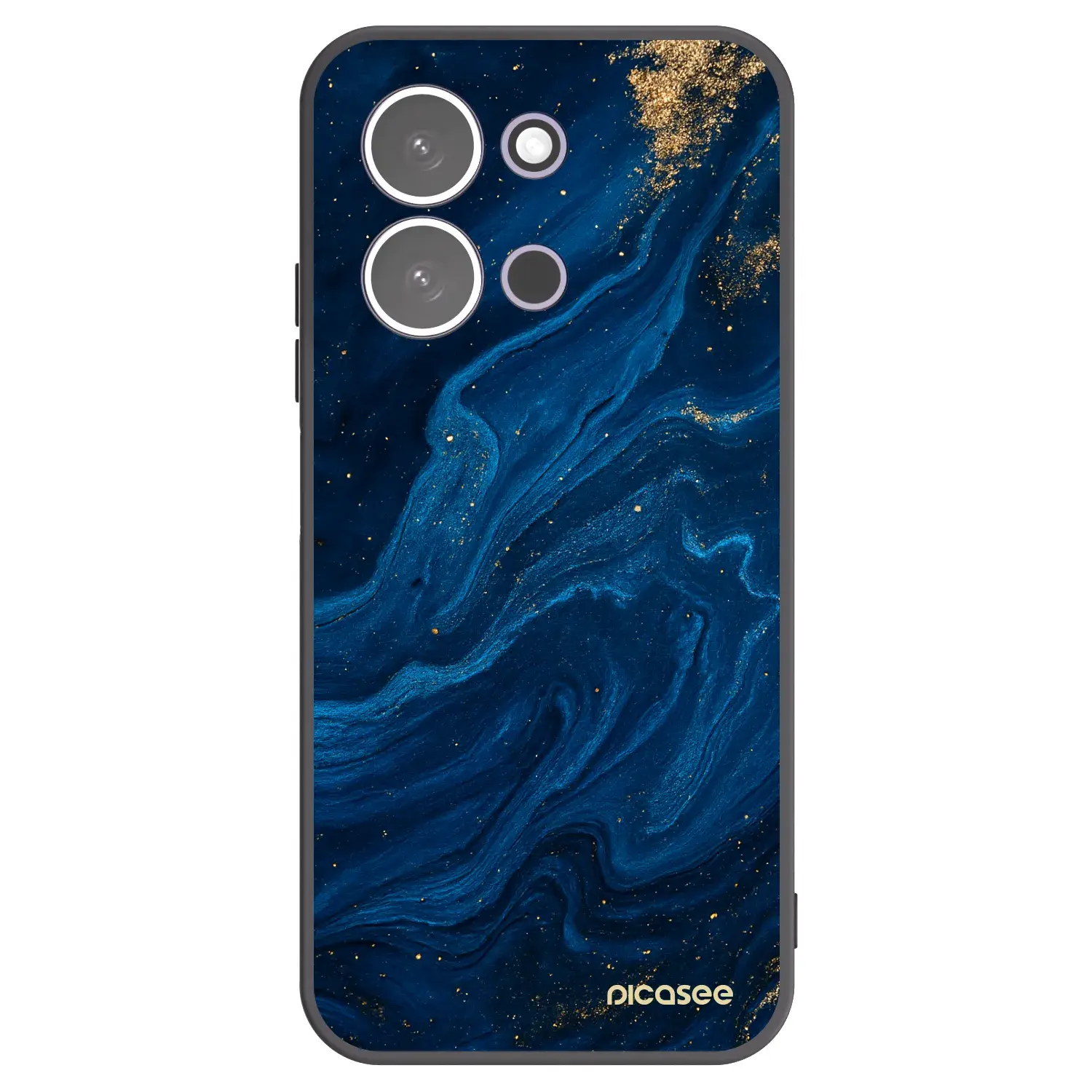 Silikonový černý obal pro Xiaomi Redmi 15C 5G - Blue
