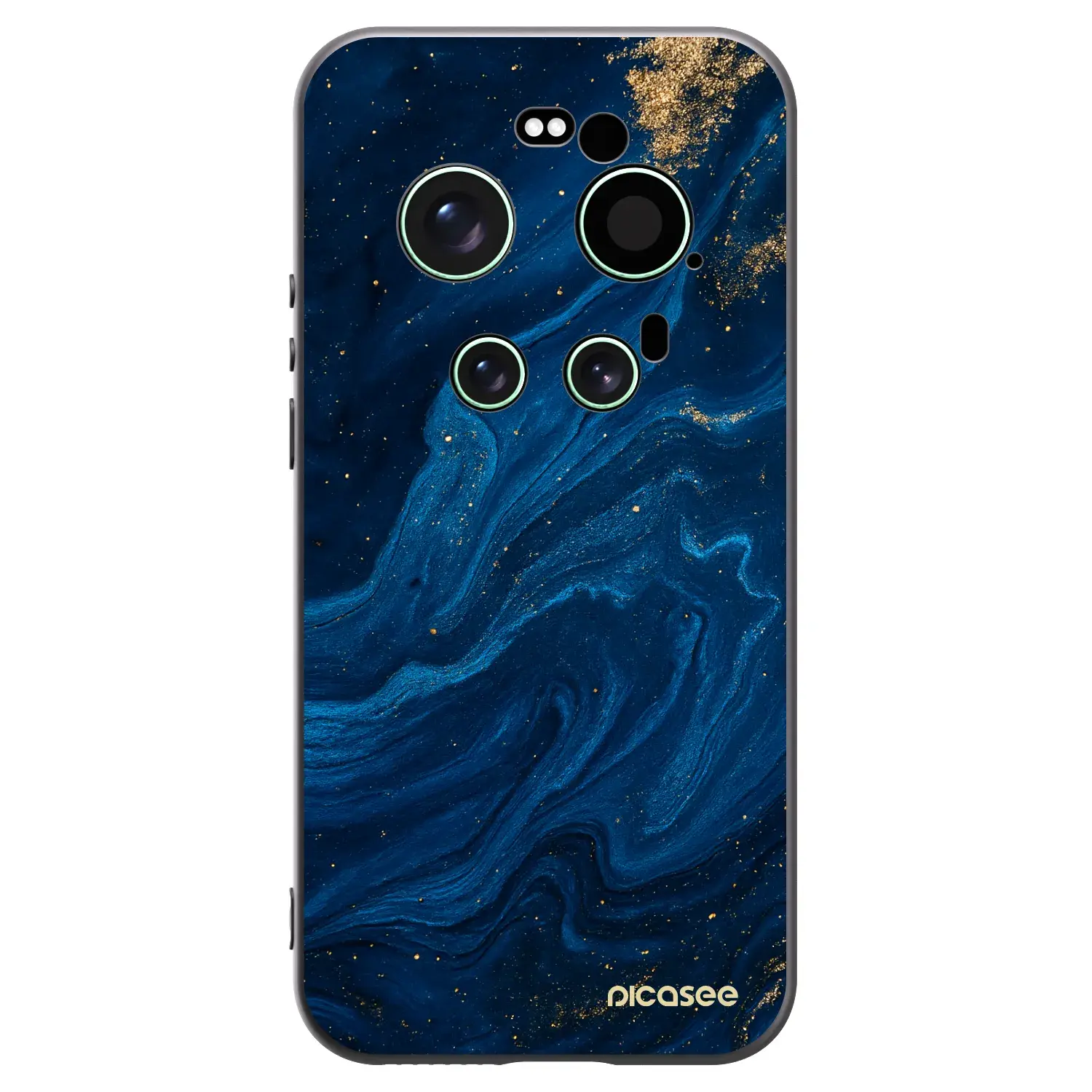 Silikonový černý obal pro Xiaomi 17 Ultra - Blue