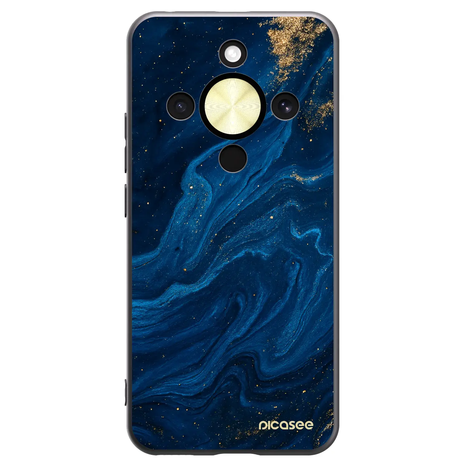 Silikonový černý obal pro Honor Magic8 Lite 5G - Blue