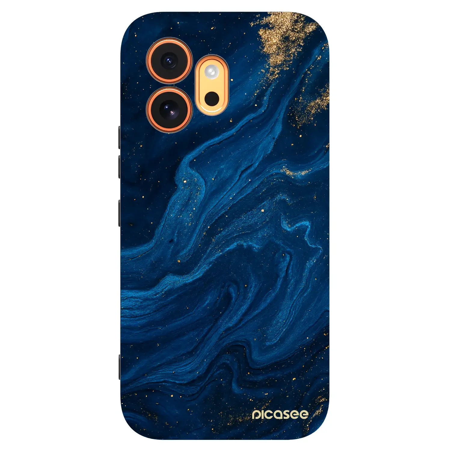 Silikonový černý obal pro Honor 600 - Blue