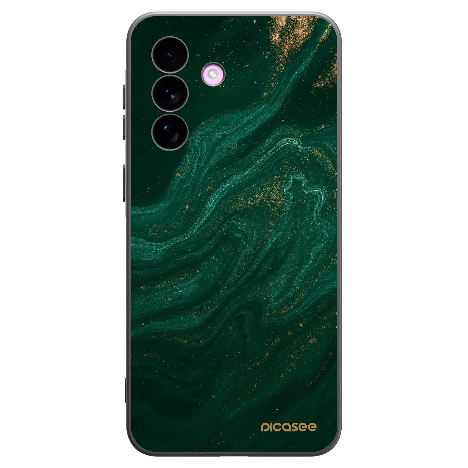 Silikonový černý obal pro Samsung Galaxy A57 5G - Green