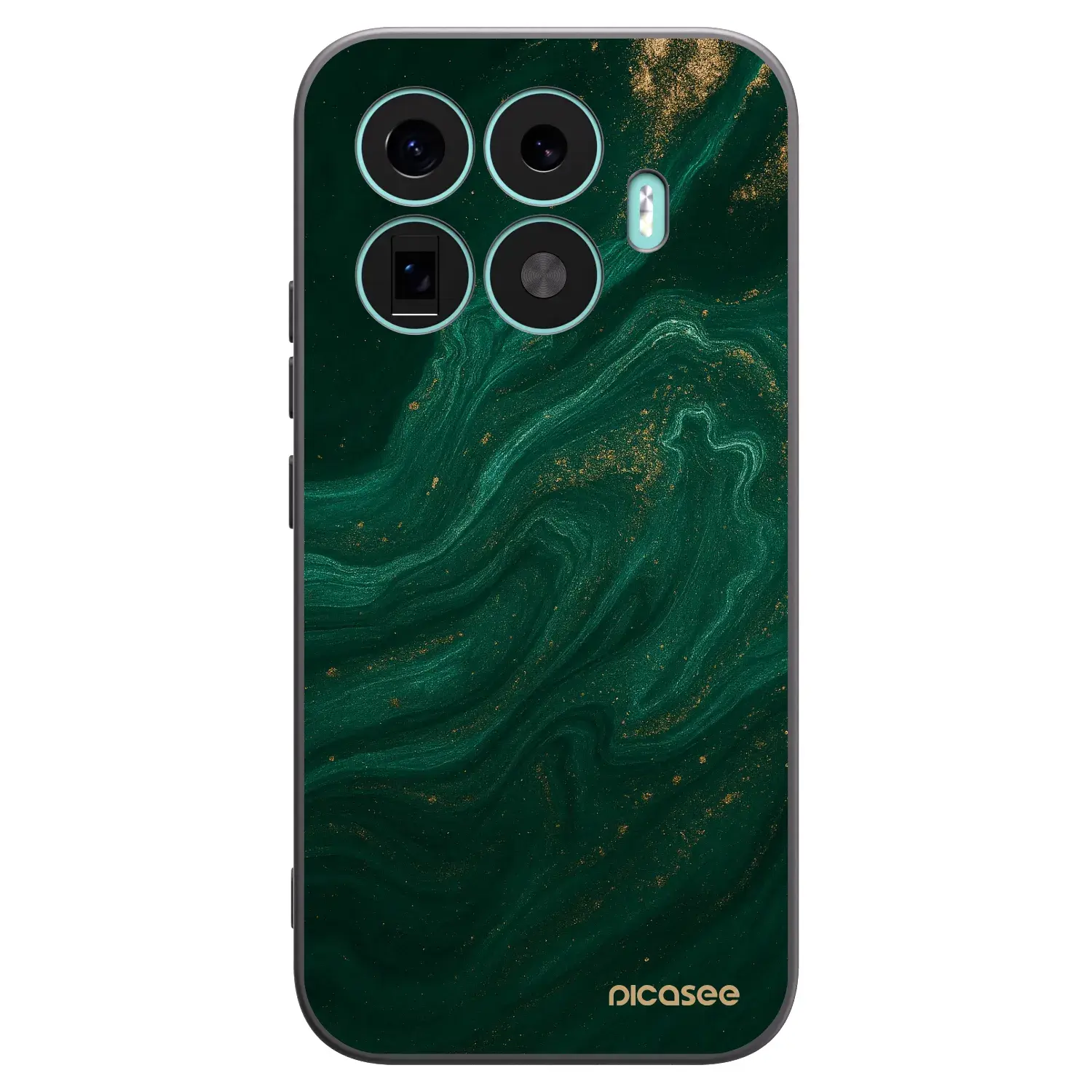 Silikonový černý obal pro Xiaomi 17T - Green
