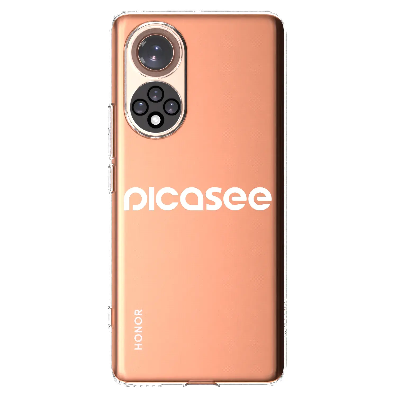 Silikonový průhledný obal pro Huawei Nova 9 - Picasee - new logo - white