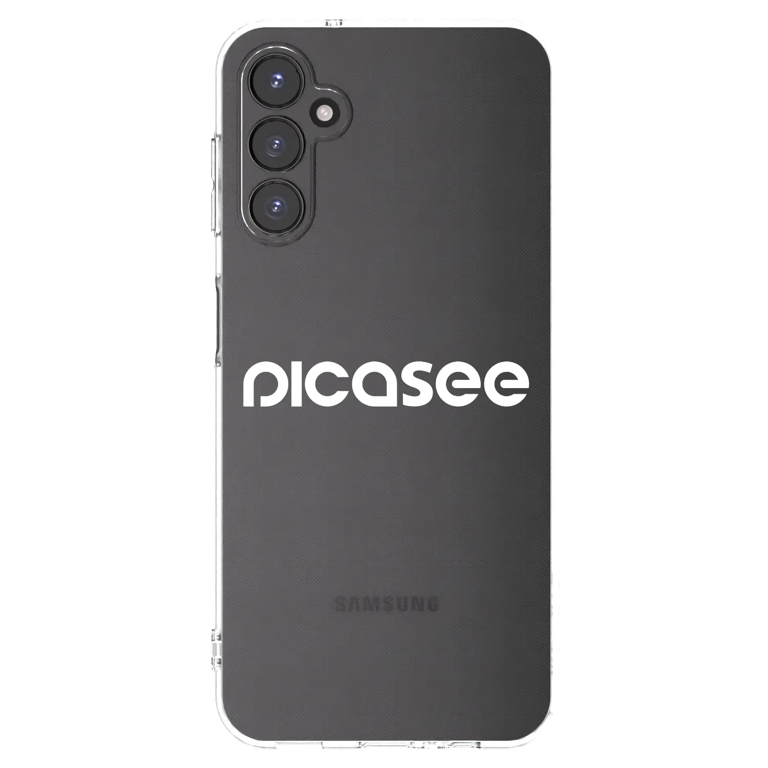 Silikonový průhledný obal pro Samsung Galaxy A14 5G A146P - Picasee - new logo - white