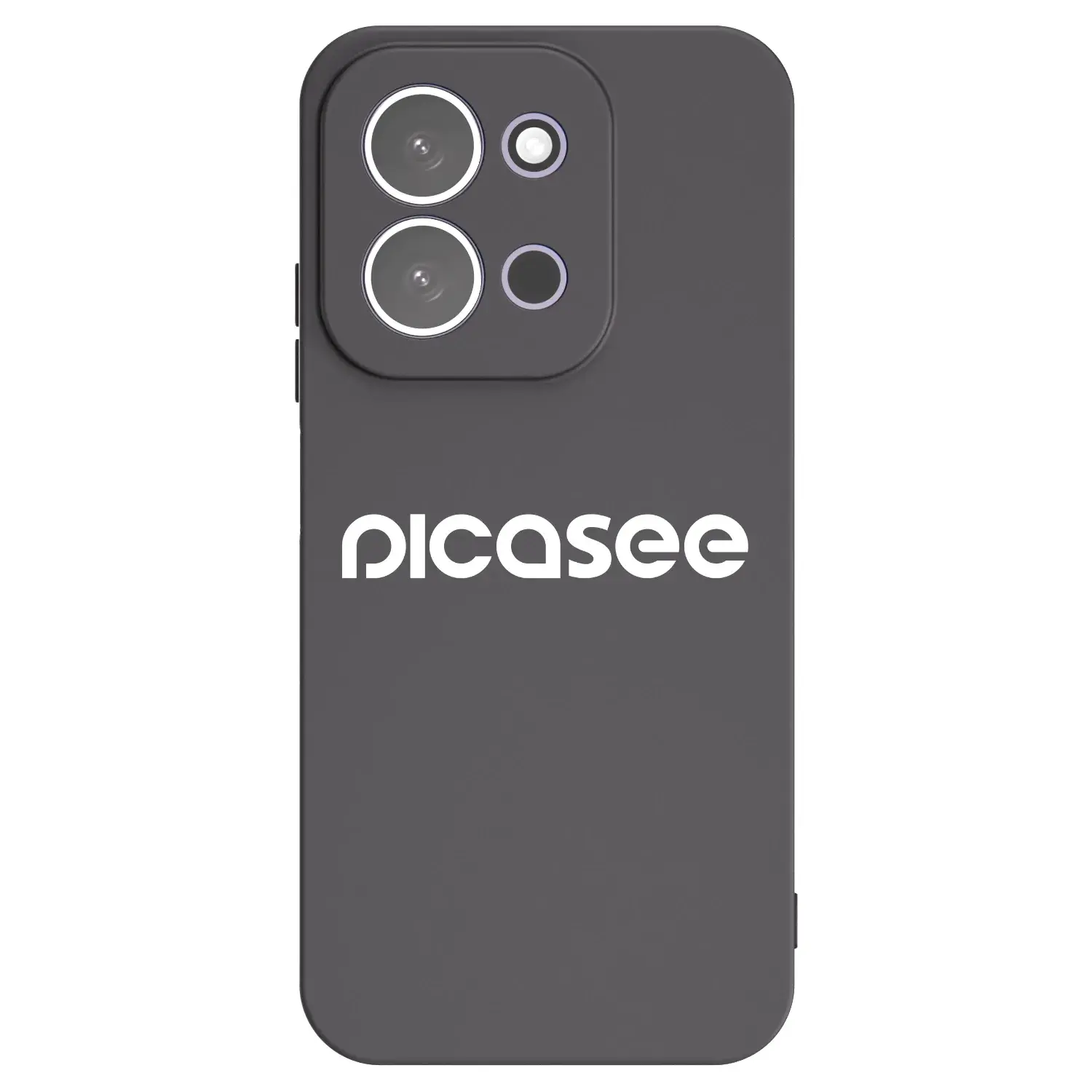 Silikonový černý obal pro Xiaomi Redmi 15C 5G - Picasee - new logo - white