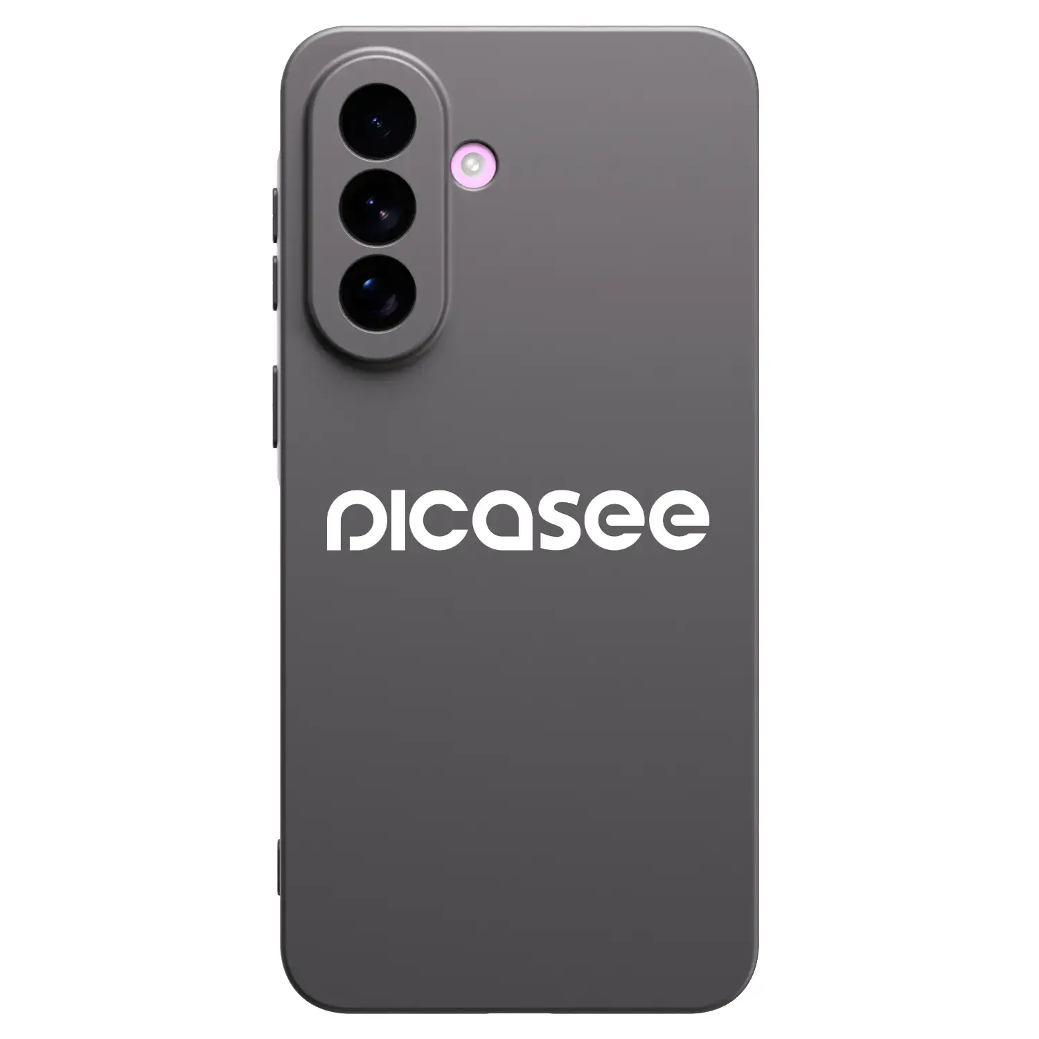 Silikonový černý obal pro Samsung Galaxy A57 5G - Picasee - new logo - white