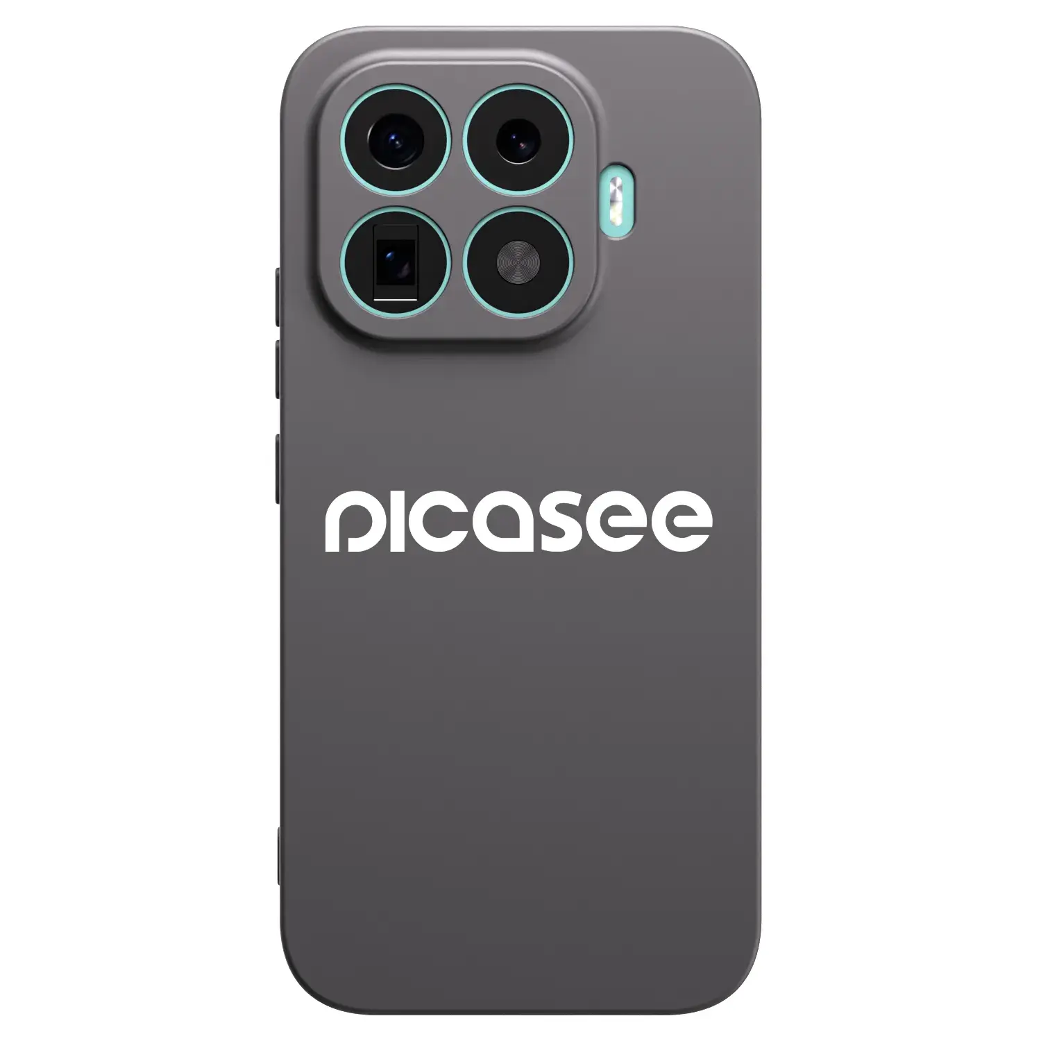 Silikonový černý obal pro Xiaomi 17T - Picasee - new logo - white