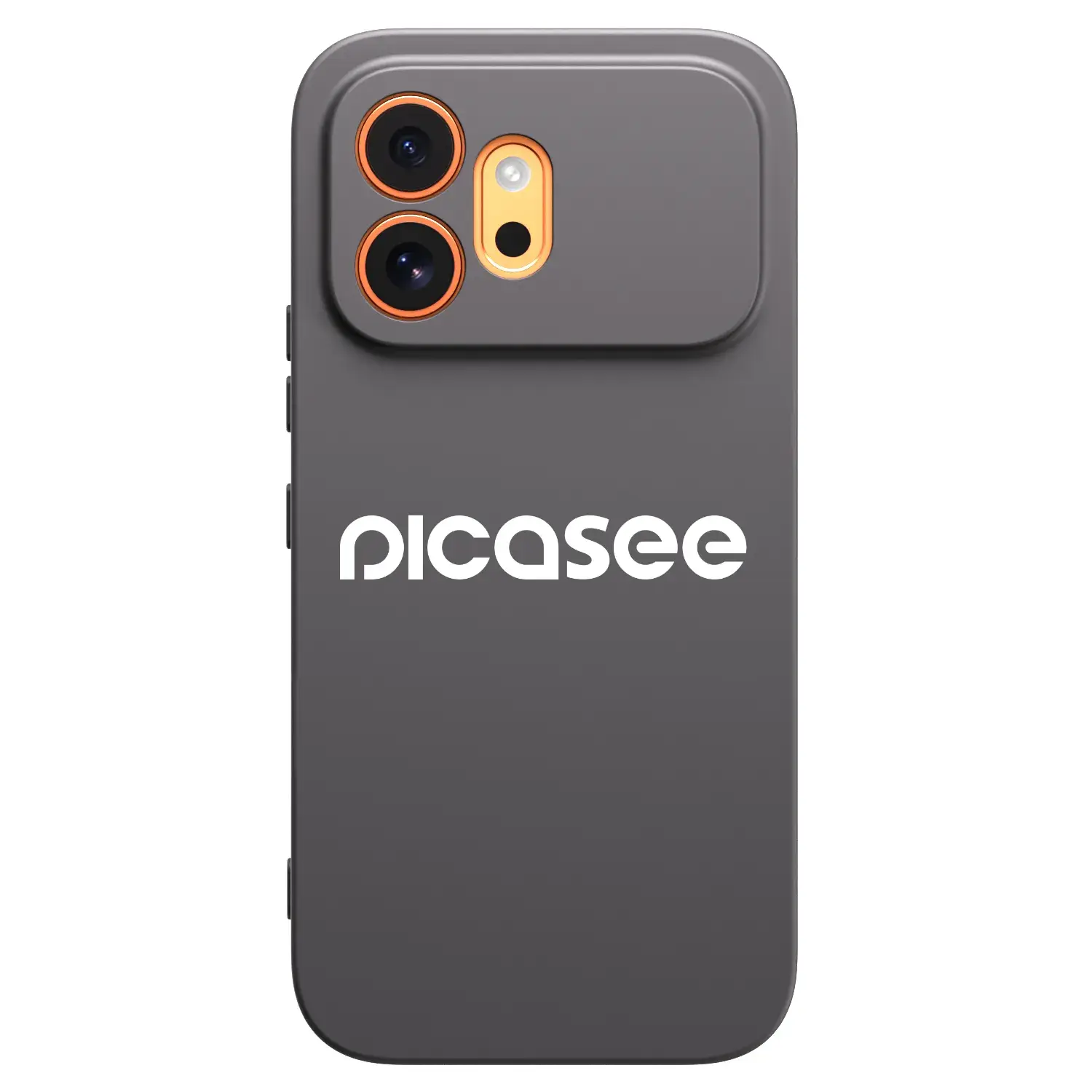Silikonový černý obal pro Honor 600 - Picasee - new logo - white