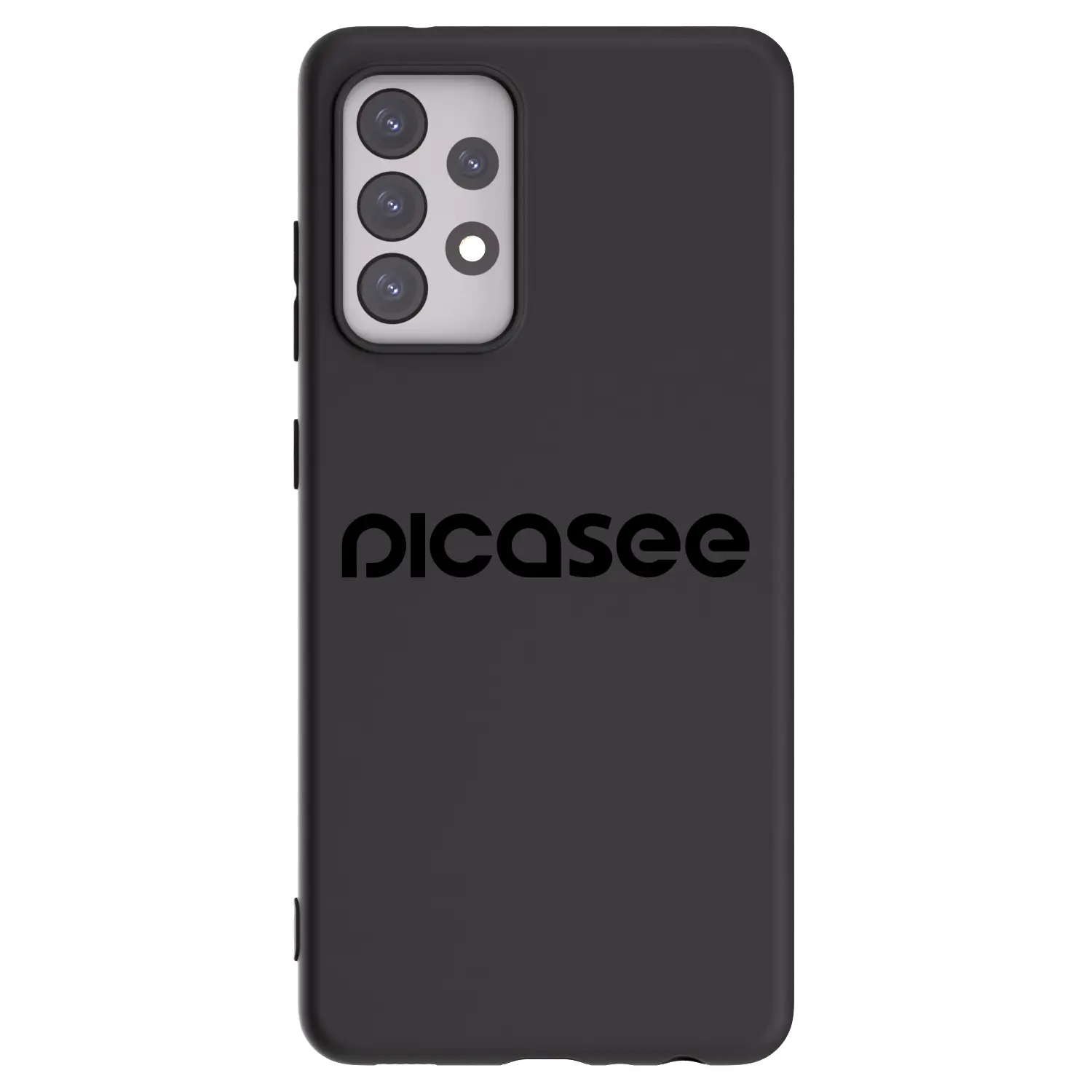 Silikonový černý obal pro Samsung Galaxy A52s 5G A528B - Picasee - new logo - black