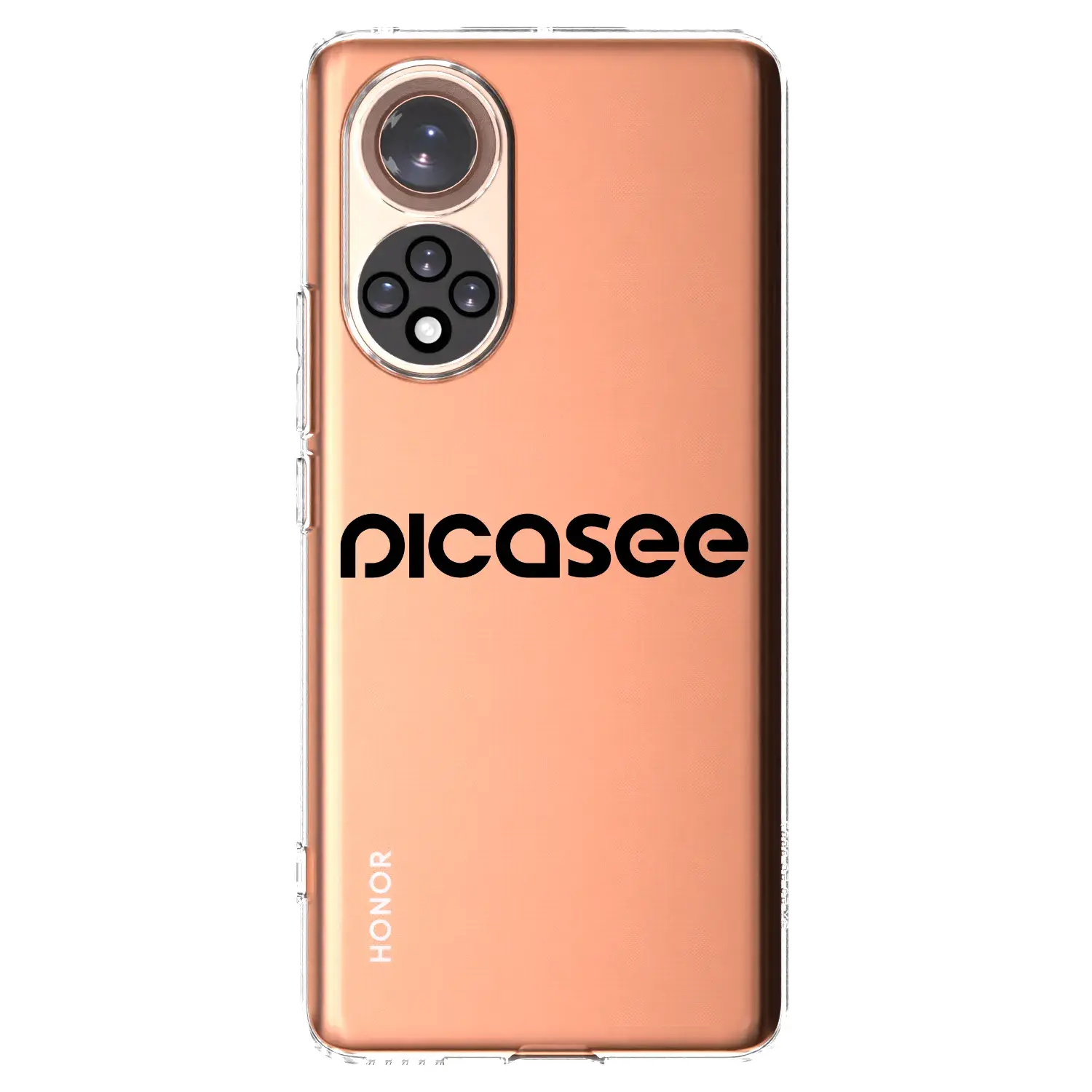Silikonový průhledný obal pro Huawei Nova 9 - Picasee - new logo - black