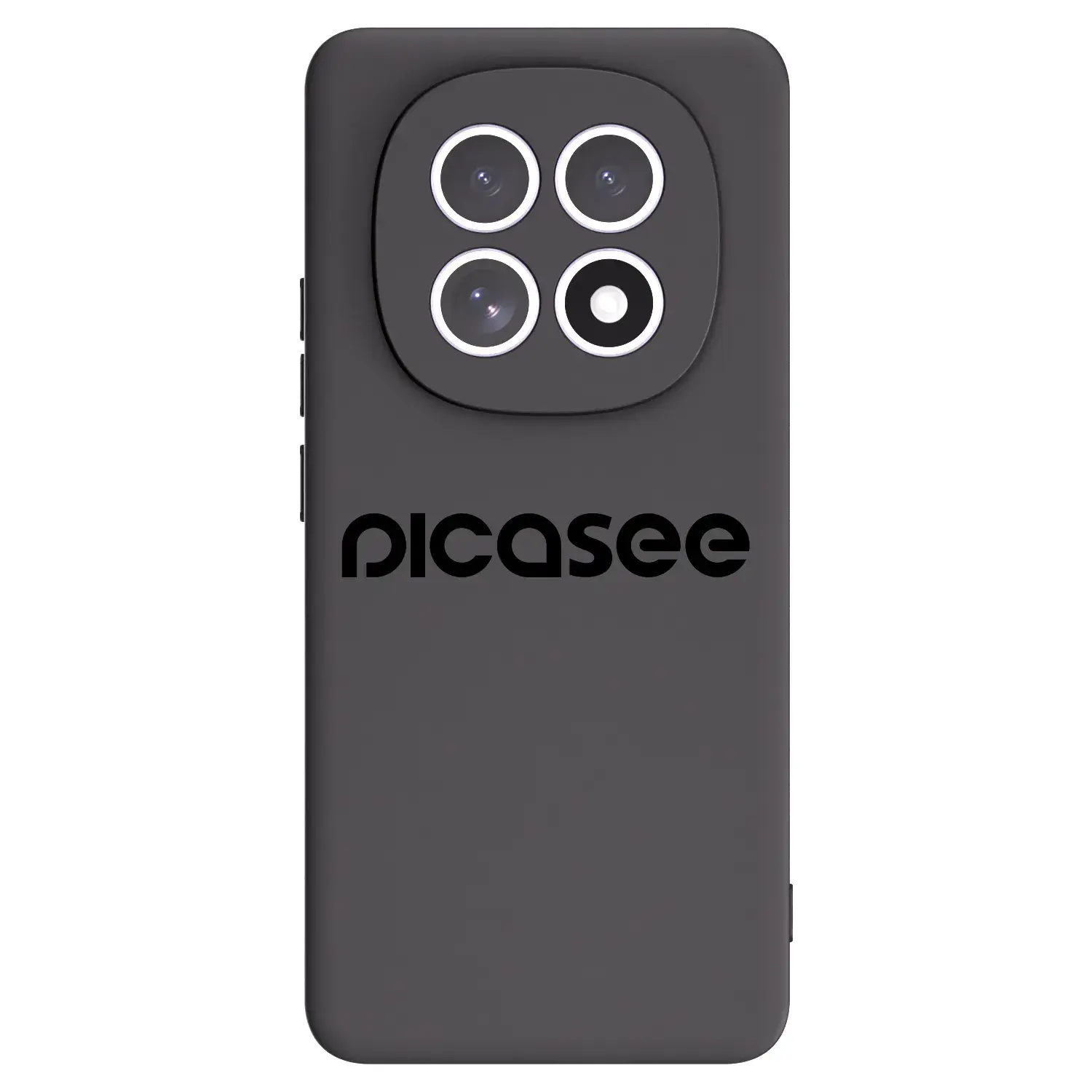 Silikonový černý obal pro Xiaomi Redmi Note 15 4G - Picasee - new logo - black