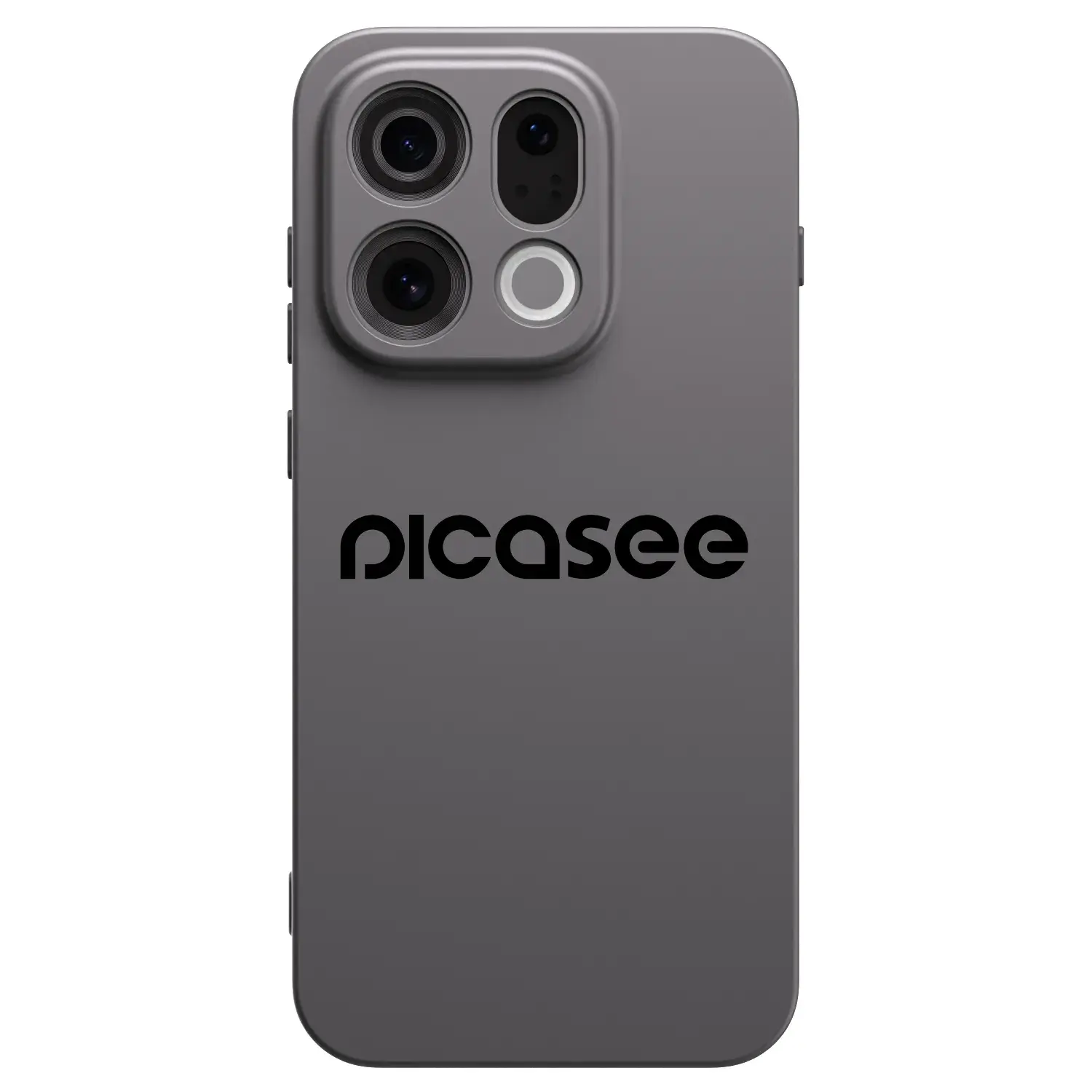Silikonový černý obal pro OPPO Find X9 - Picasee - new logo - black