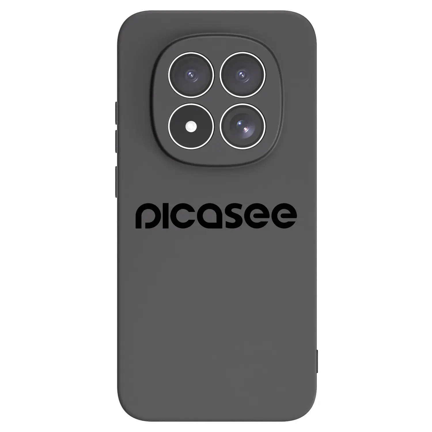 Silikonový černý obal pro Xiaomi Redmi Note 15 Pro 5G - Picasee - new logo - black